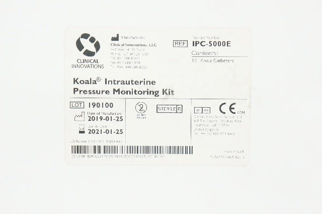 Clinical Innovations IPC-5000E Koala Intrauterine External Cath.(x) - Pack of 10