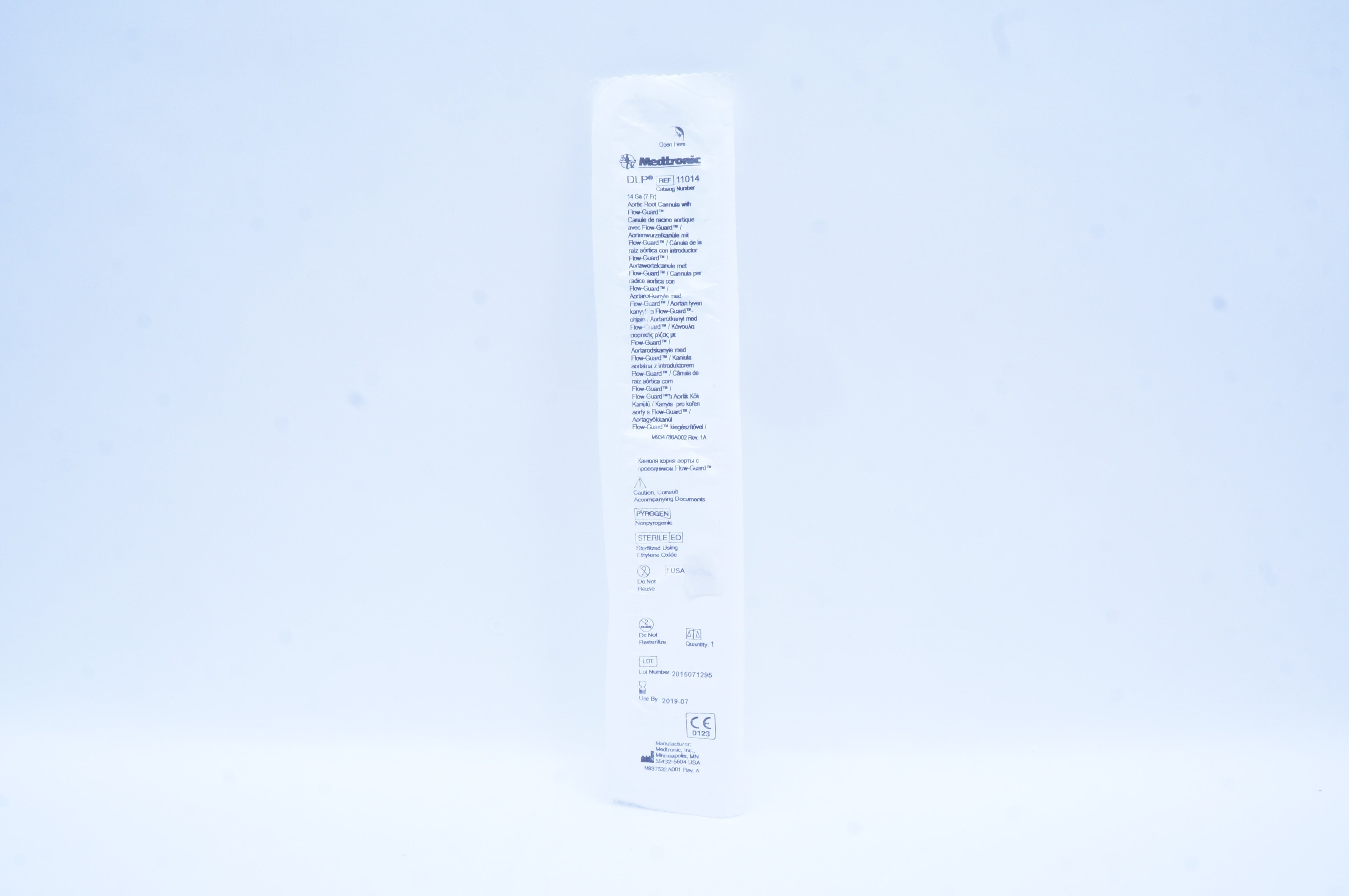 Medtronic 11014 Aortic Root Cannula With Flow-Guard 14Ga (x)