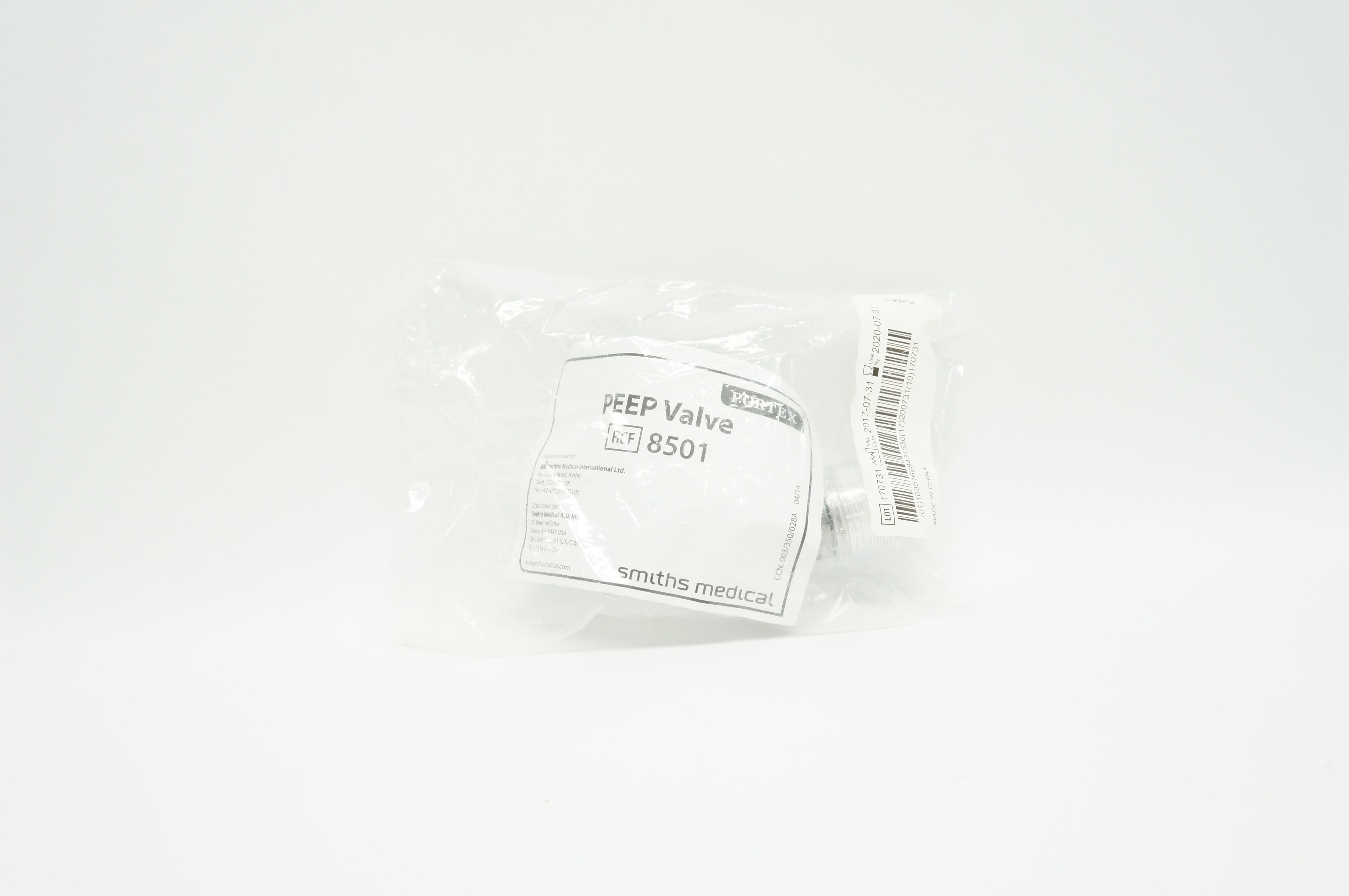 Smiths Medical 8501 Portex PEEP Valve (x)