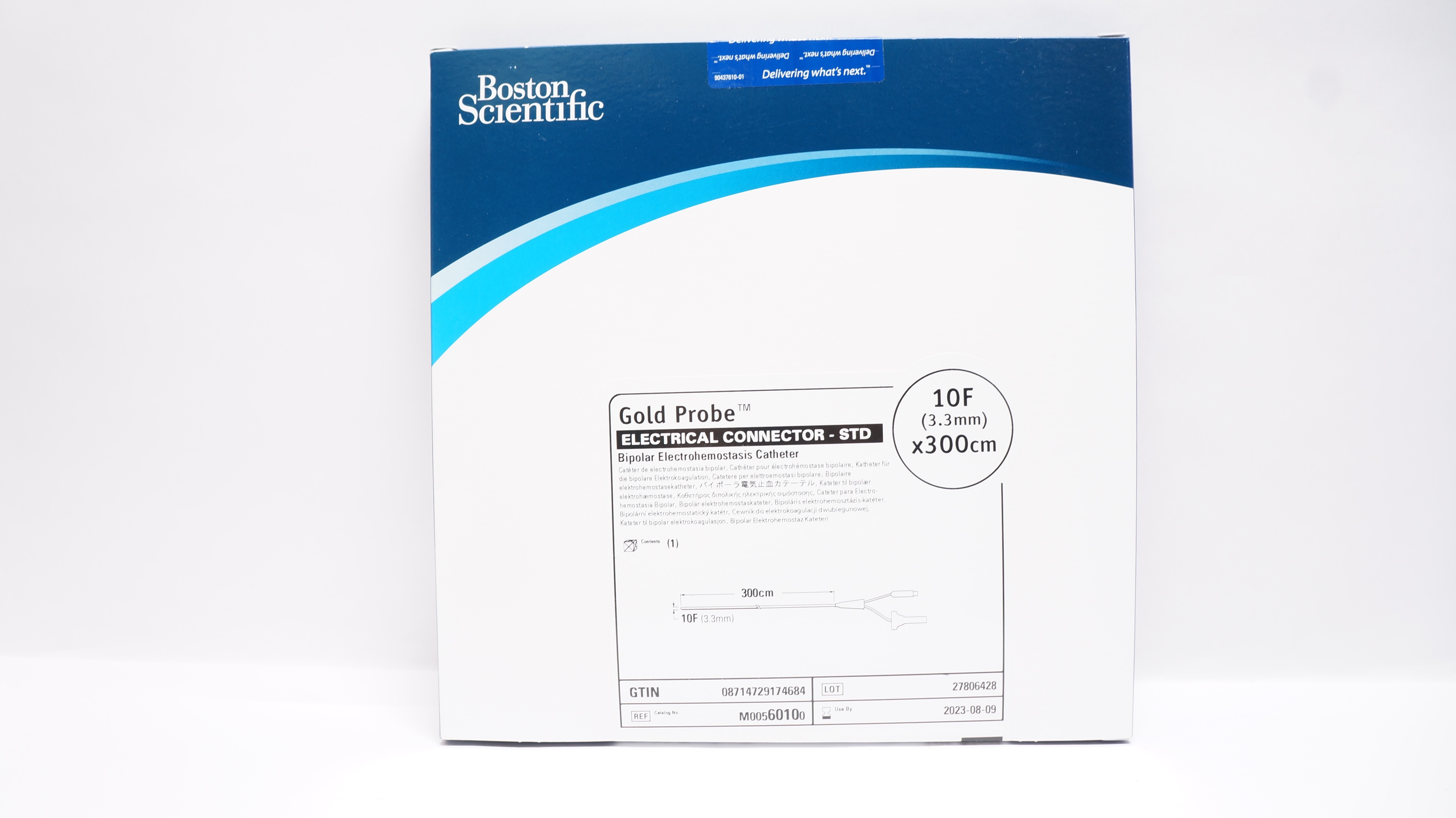Boston Scientific M00560100 Gold Probe Electrohemostasis Cath. 10F x 300cm (x)