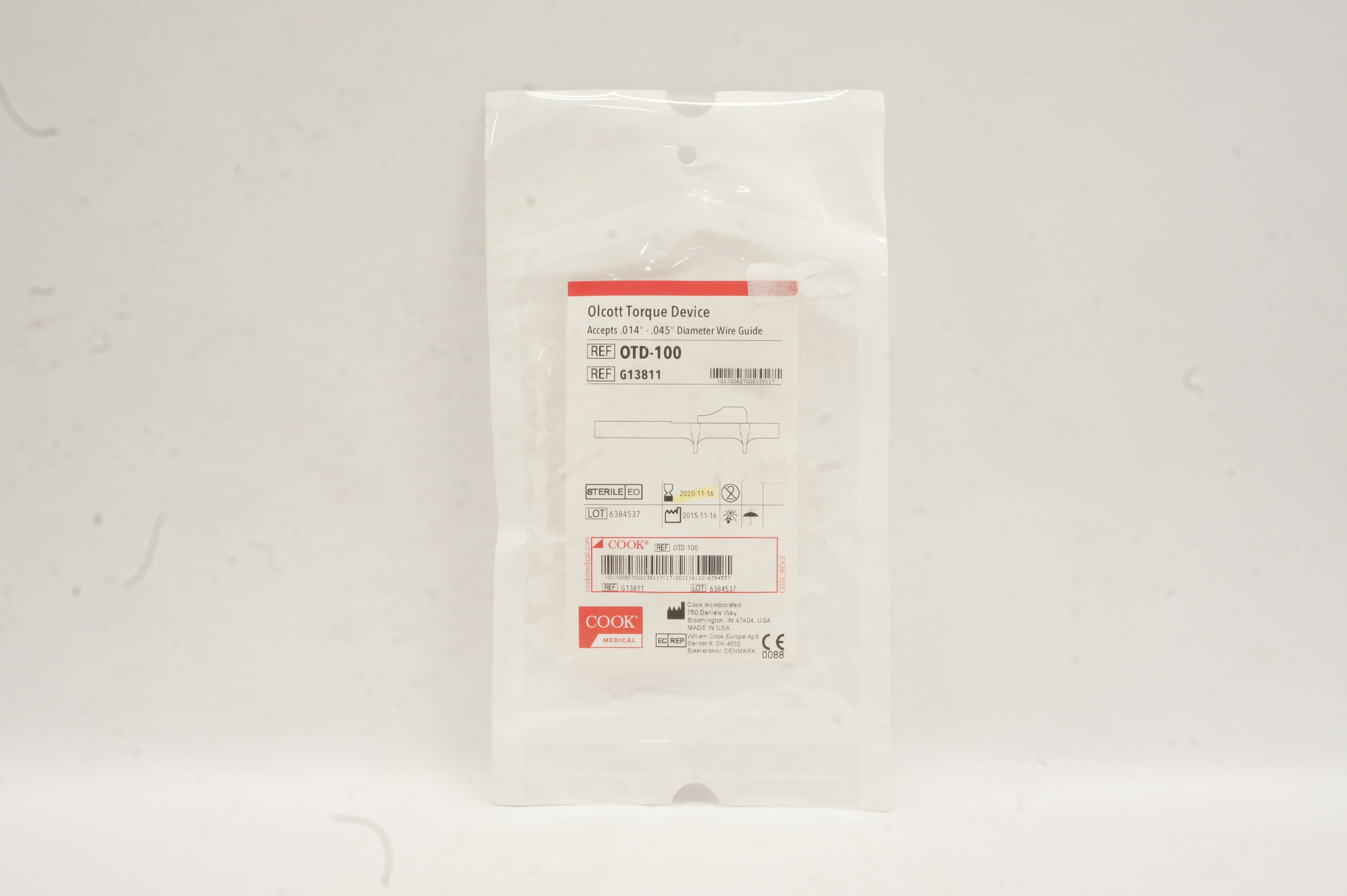Cook Medical G13811 Olcott Torque Device (x)