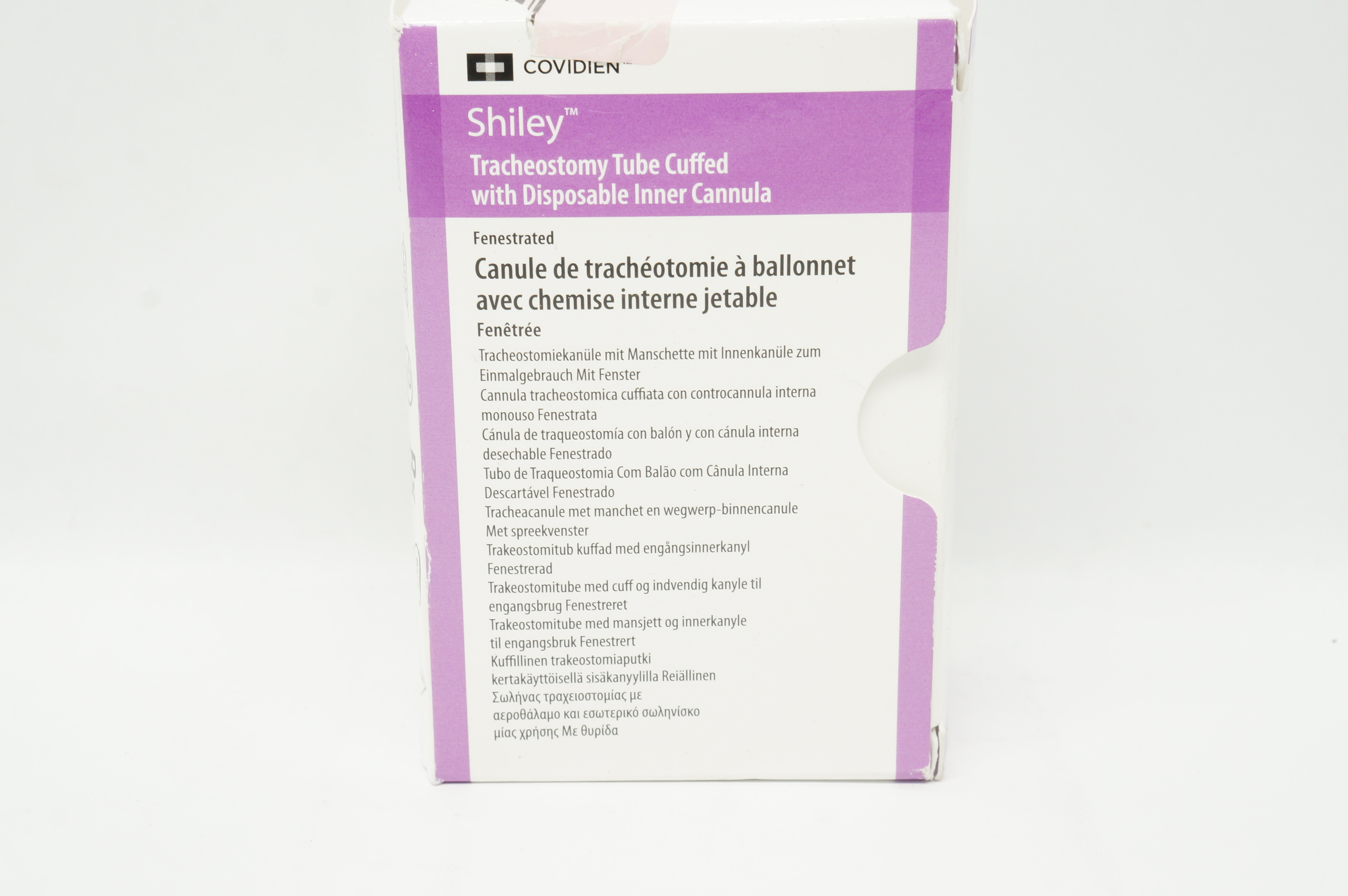 Shiley 6 Covidien 6DFEN Shiley Tracheostomy Tube Cuffed 6.4 ID x 10.8 OD x 24.0 ...