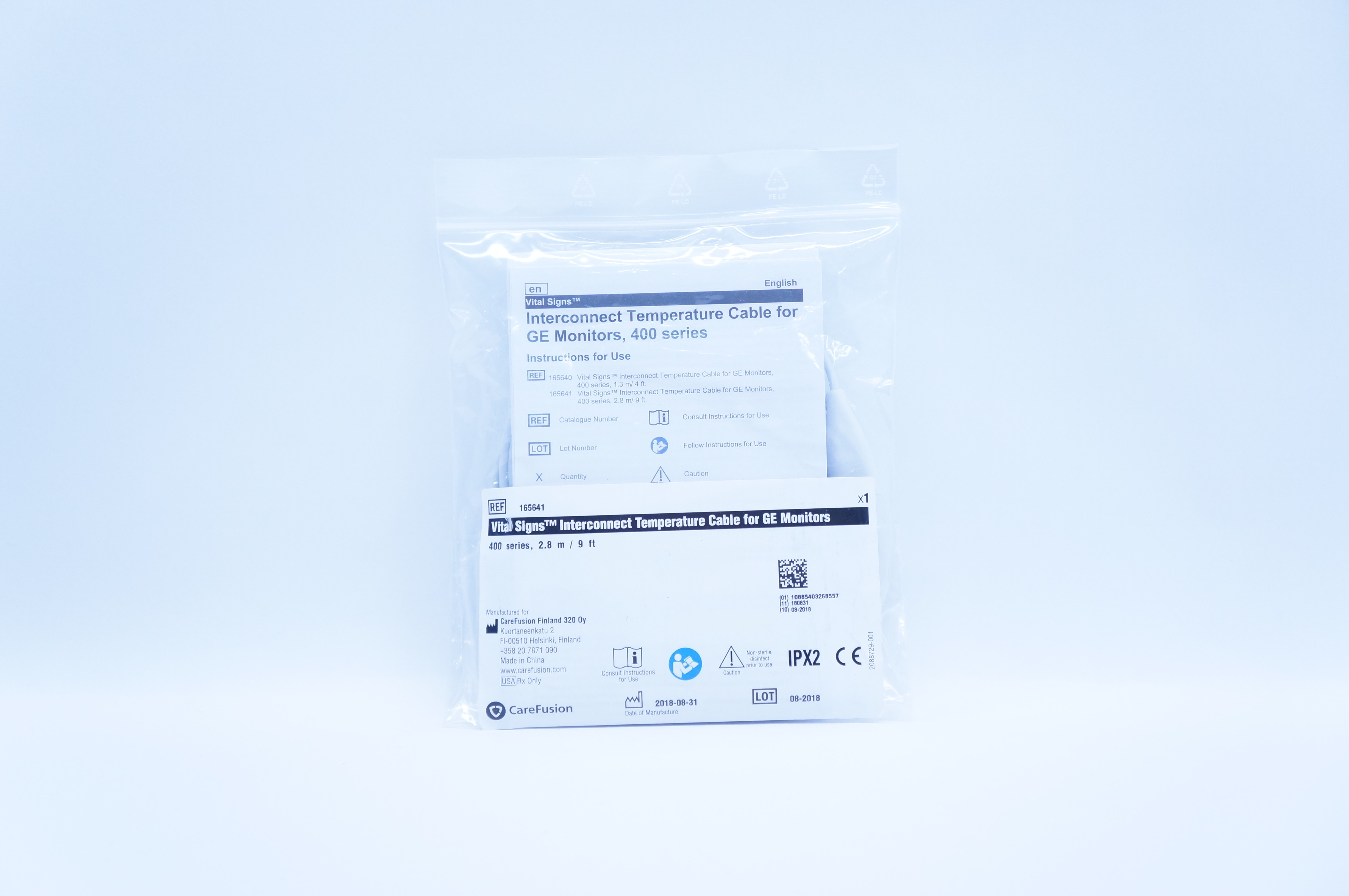 CareFusion 165641 Vital Signs Interconnect Temperature Cable 400 series