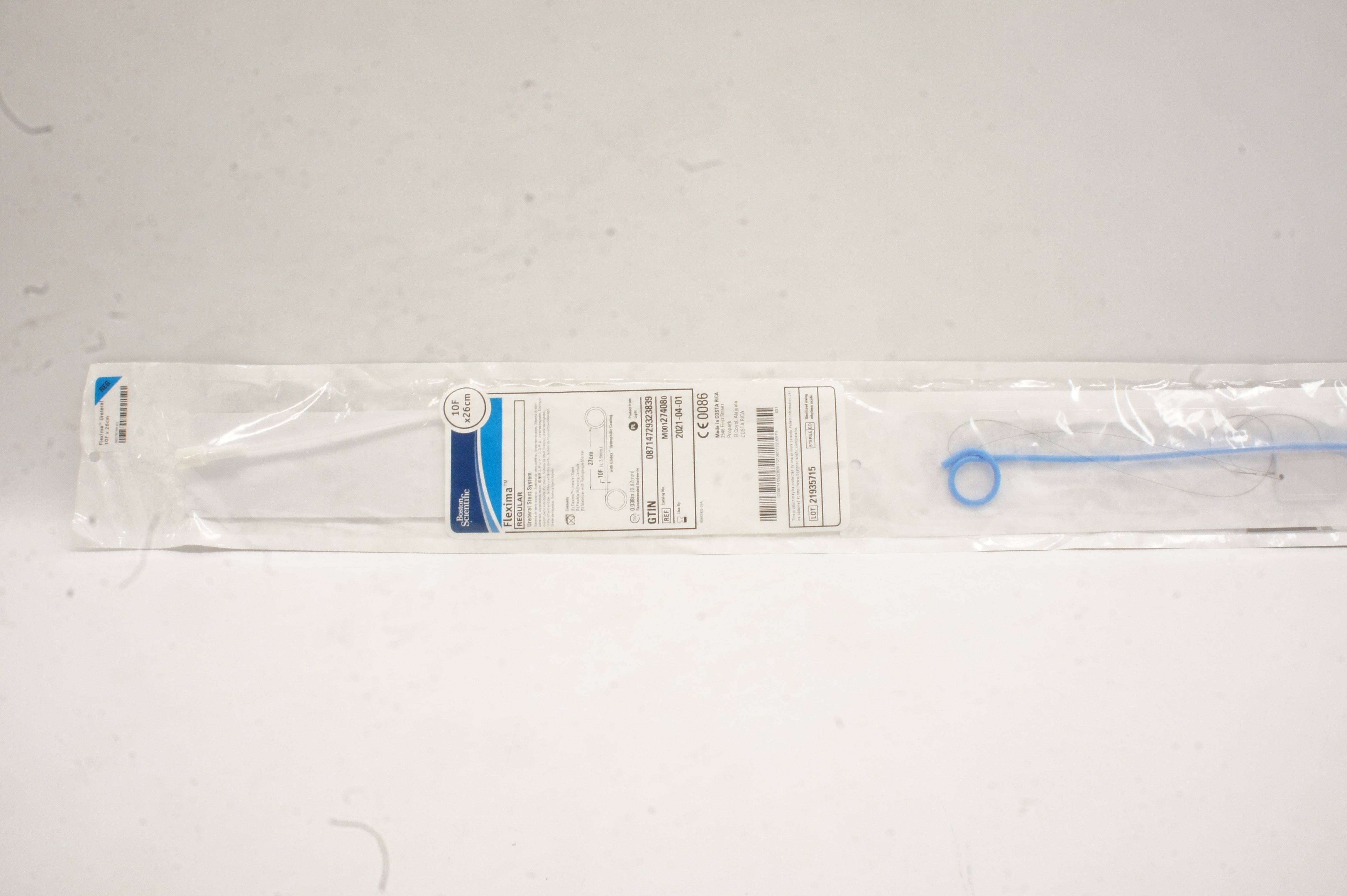 Boston Scientific 27408 Flexima Ureteral Stent System 10F x 26 cm (x)