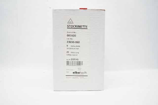 Alba Health 23650-060 Stockinette Tubular Cotton 6inch x 25yds.