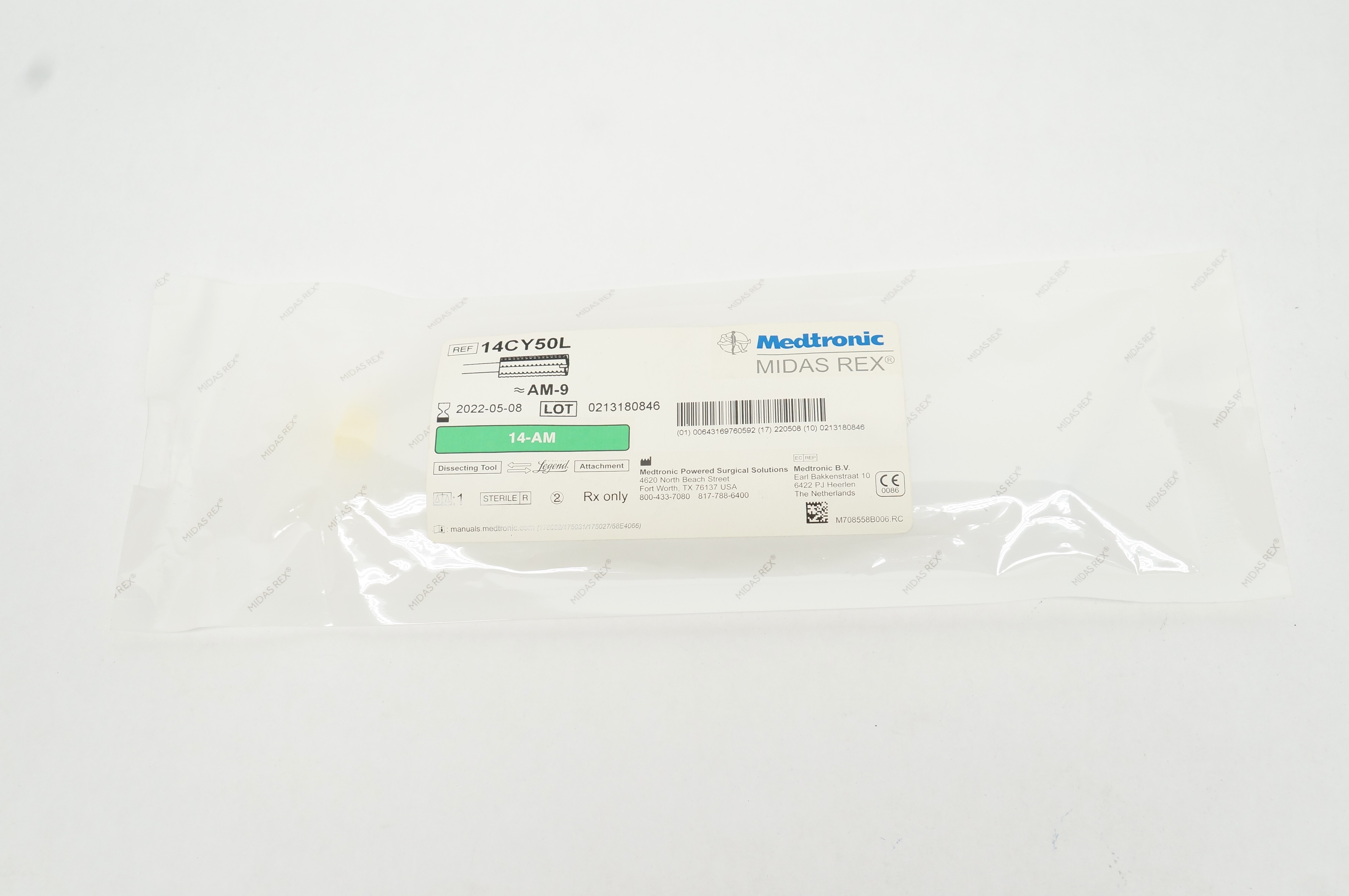 Medtronic 14CY50L Midas Rex 14-AM Dissacting Tool AM- (x)