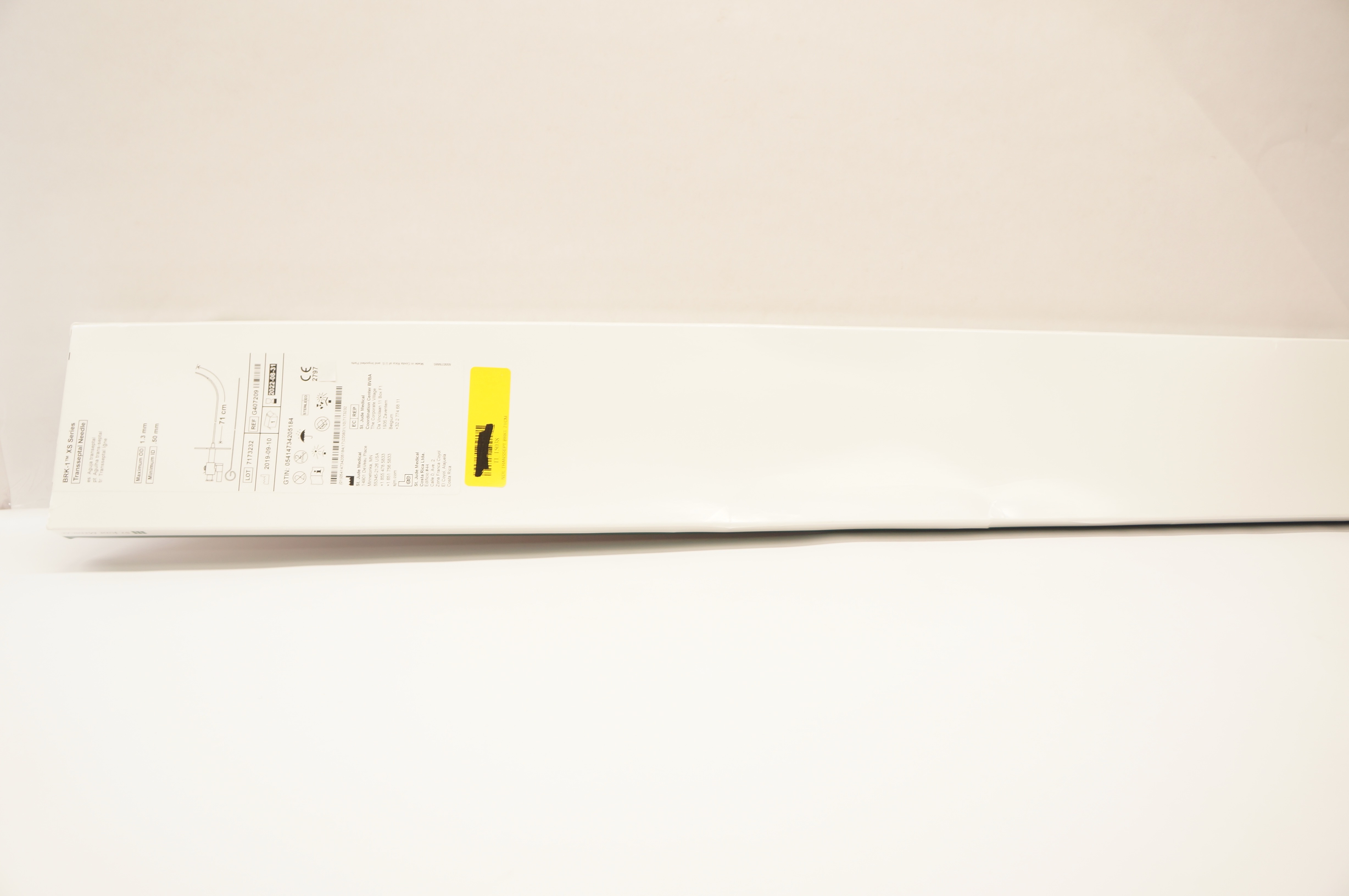 St. Jude Medical G407209 BRK-1 XS Series Transseptal Needle 71cm (x)