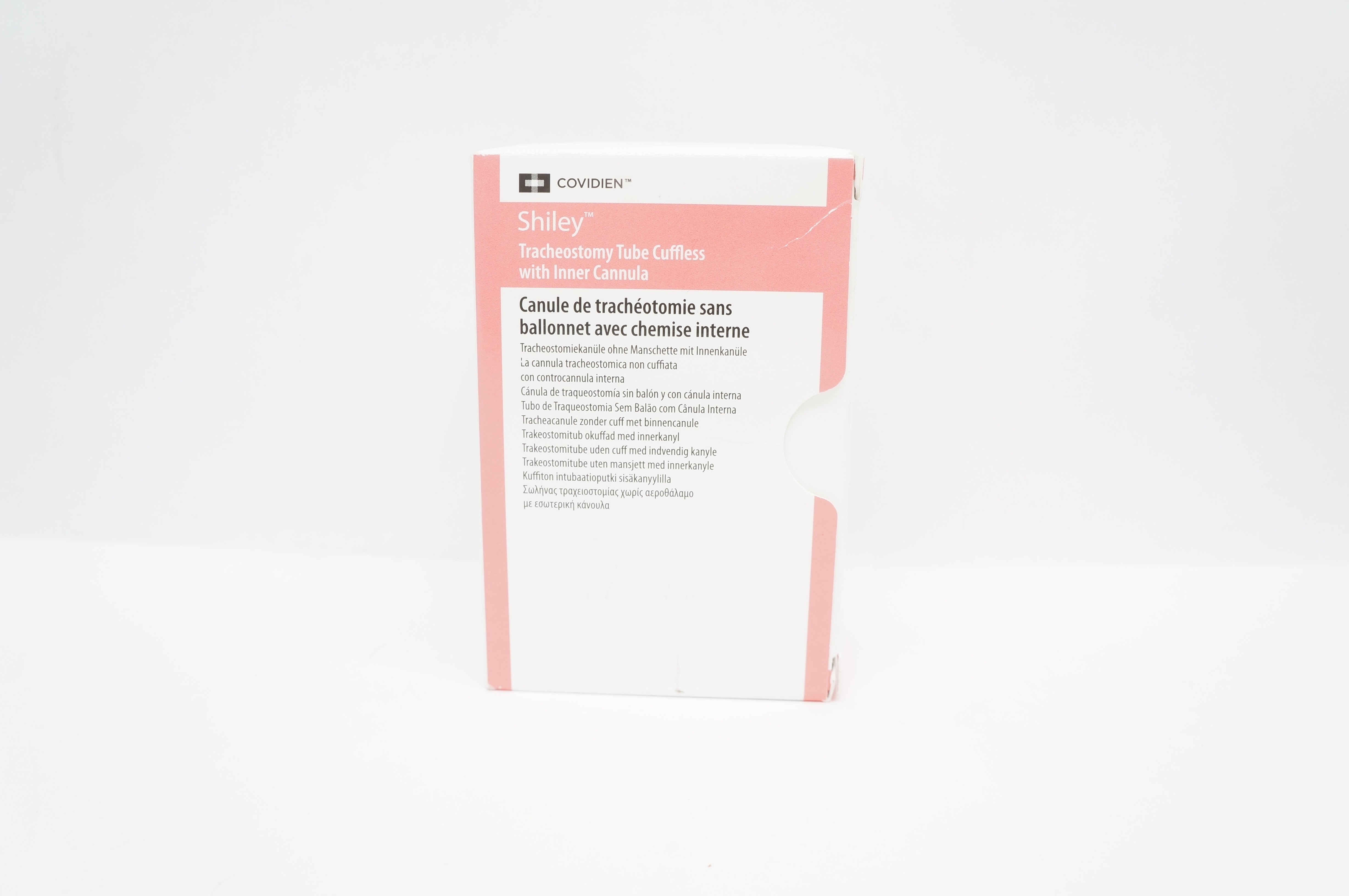 Covidien 6CFS Shiley Tracheostomy Tube Cuffless 6.4mm ID x 10.8mm OD x 76mm (x)