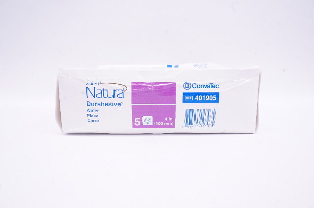 ConvaTec 401905 SUR-FIT Natura Durahesive Skin Barrier 4inch - Box of 5