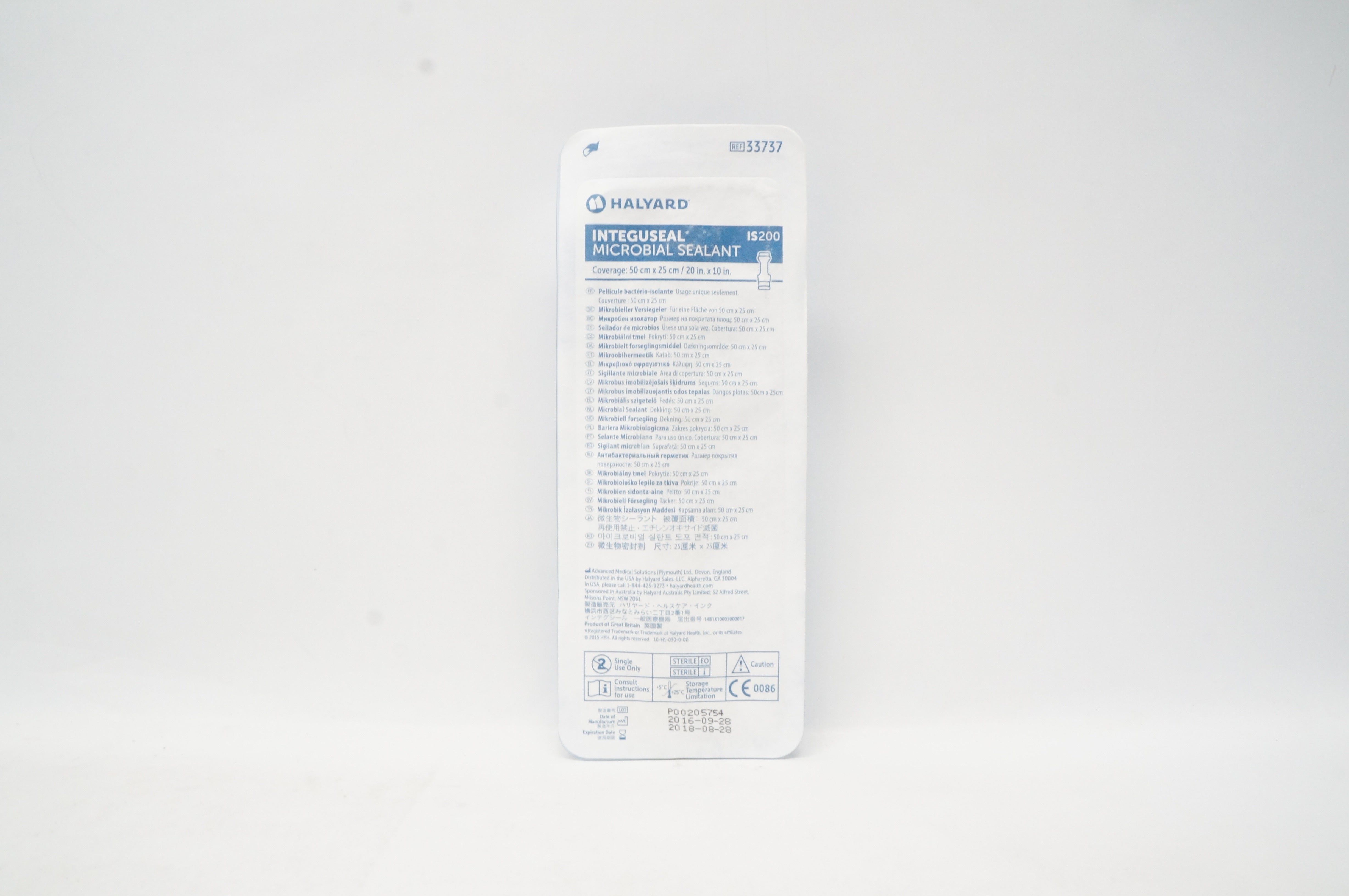 Halyard 33737 Integuseal Microbial Sealant 50 x 25cm IS200 (x)