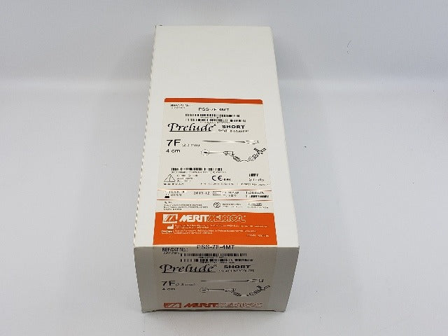 Merit Medical PSS-7F-4MT Prelude Short Sheath Introducer 7F (x) ~ Box of 5