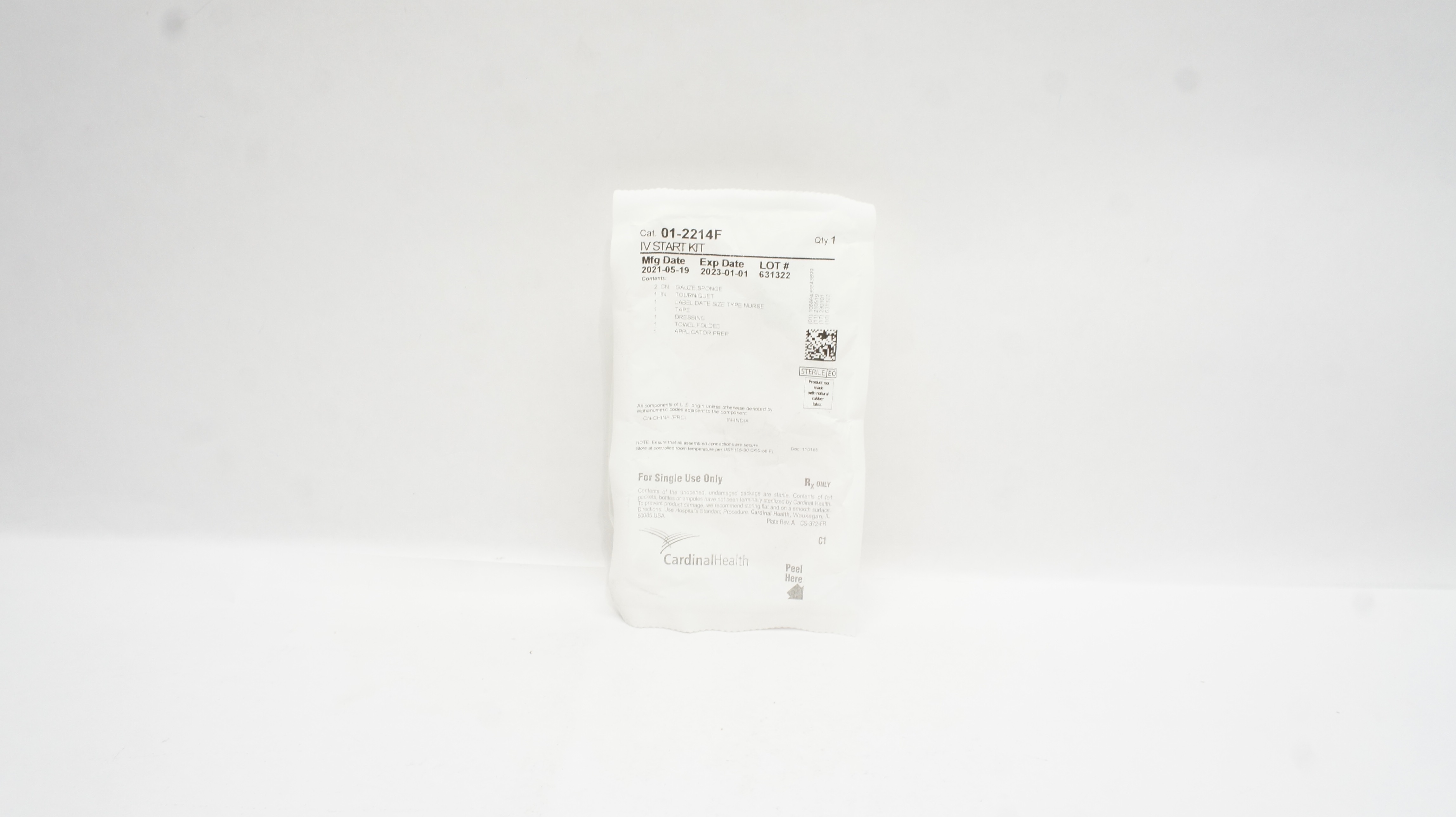 Cardinal Health 01-2214F  IV Start Kit (x)
