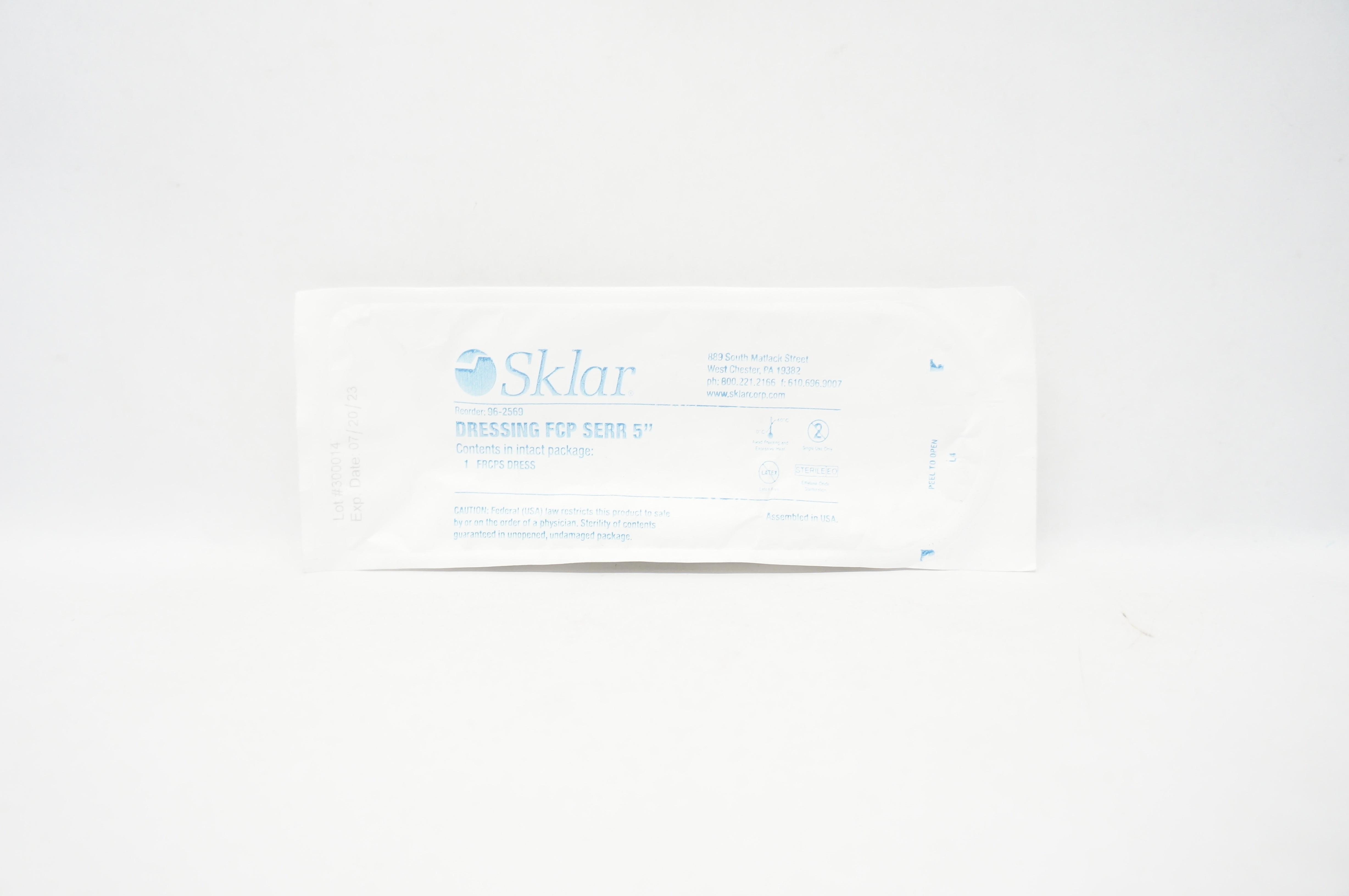 Sklar 96-2569 Dressing FCP Serr 5 inch