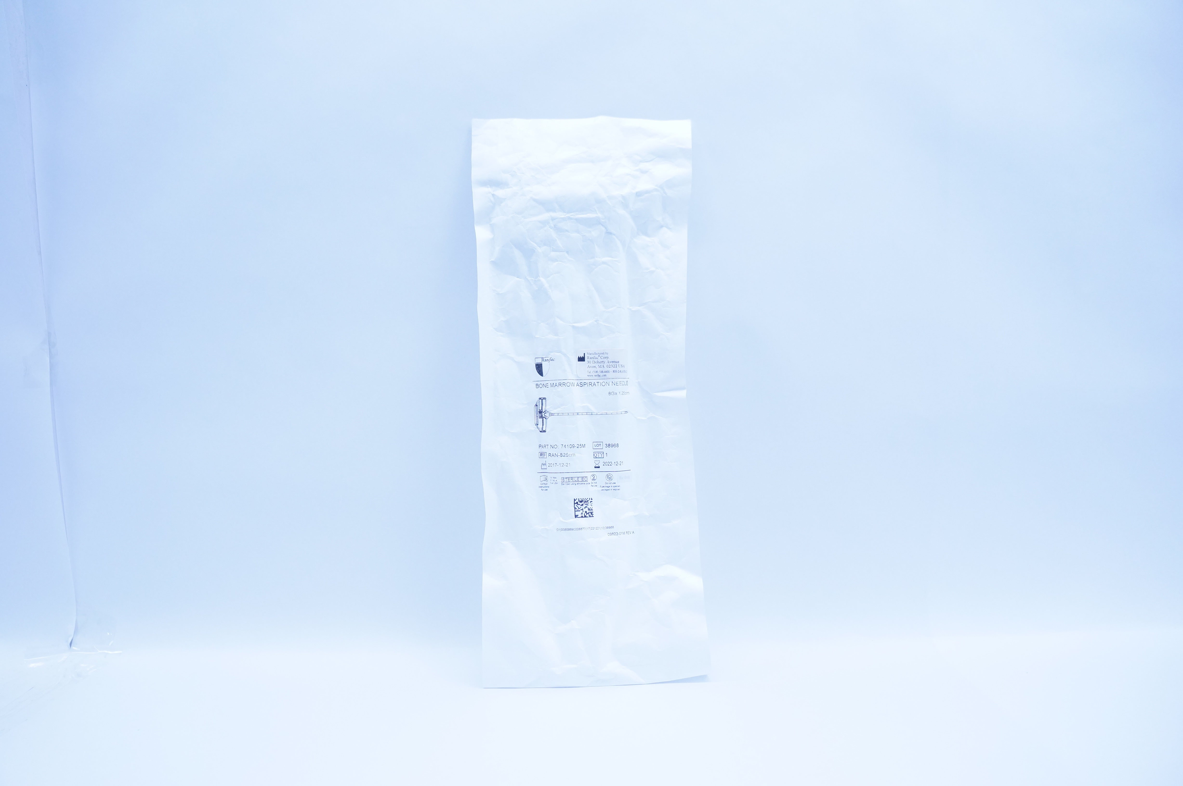 Ranfac RAN825cm Bone Marrow Aspiration Ndle 8ga x 25cm