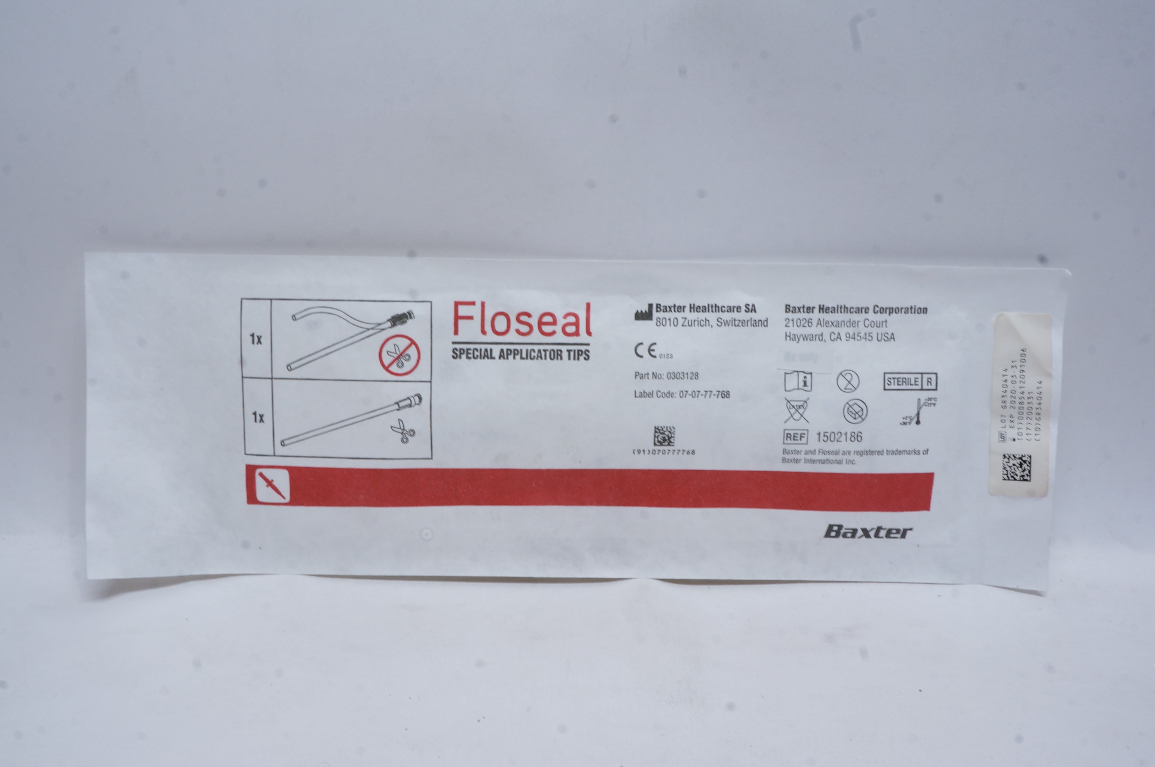 Baxter 0303128 Floseal Special Applicator Tips (x)