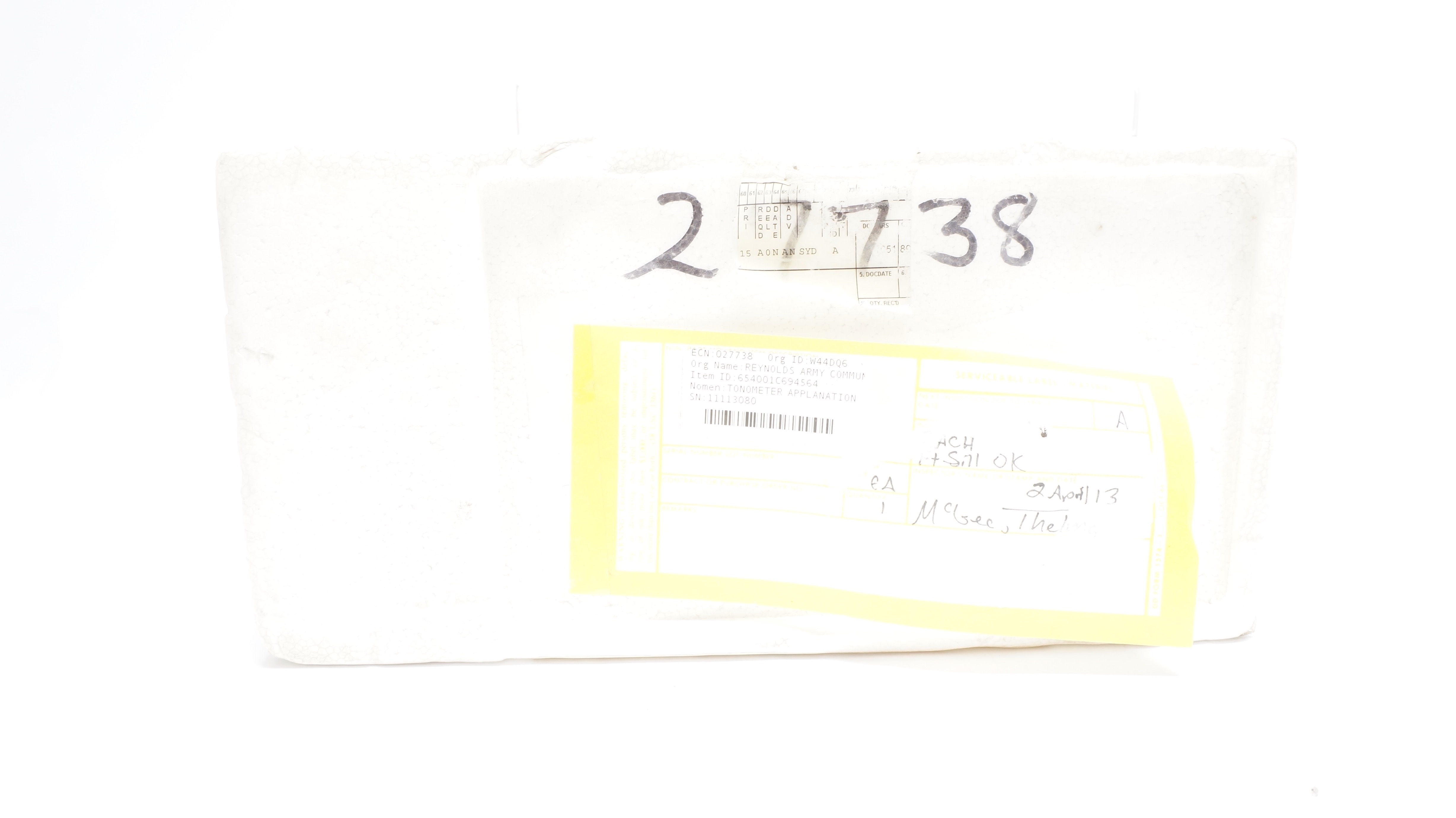 CSO 11113080 A900 APPLANATION TONOMETER