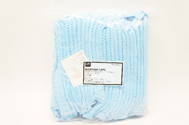 Medline CRI1404A Bouffant Cap - Pack of 100