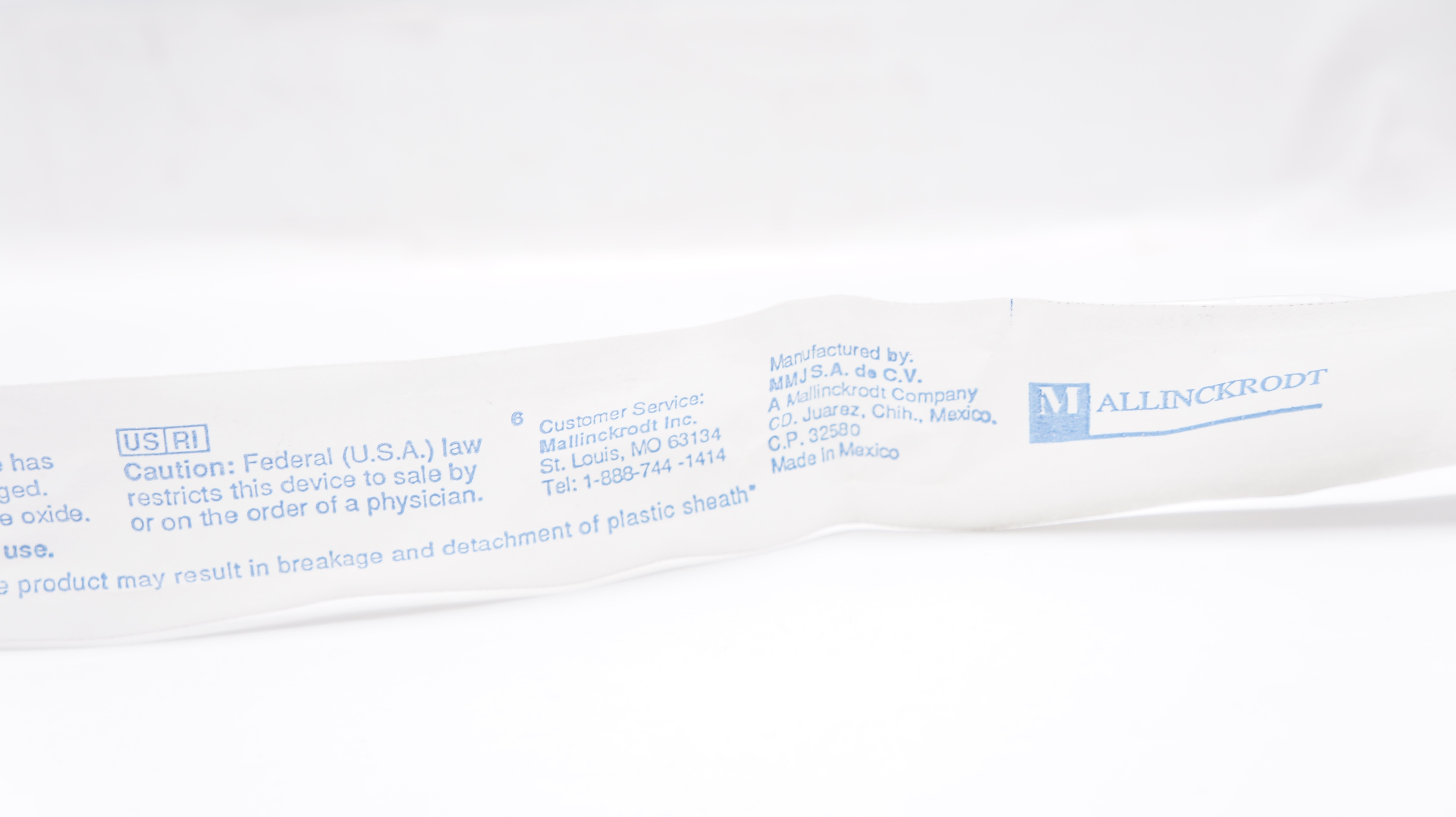 Mallinckrodt 85863 Satin-Slip Intubating Stylet With Lubrication 6 Fr