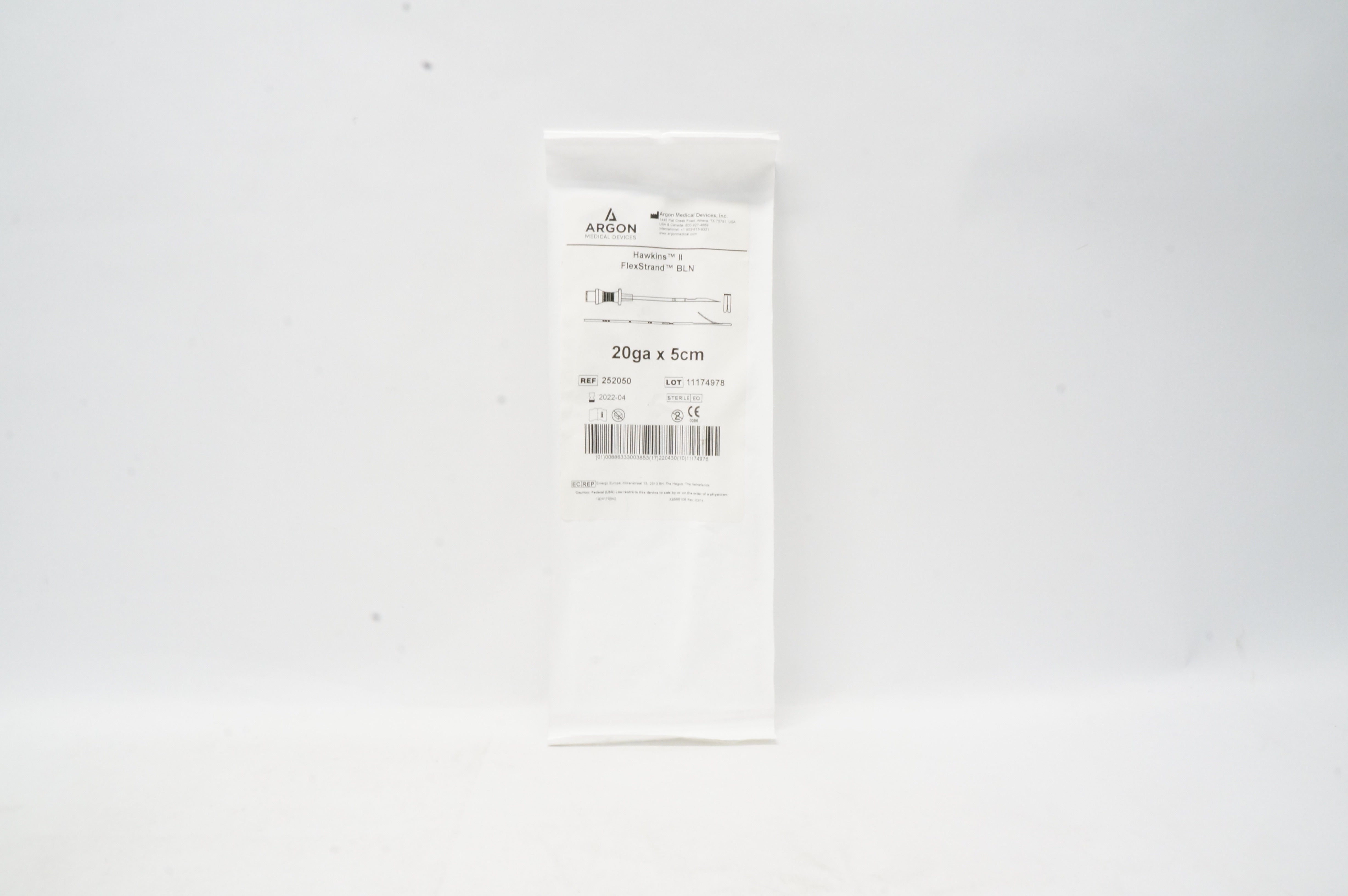 Argon 252050 Hawkins II FlexStrand BLN 20ga x 5cm