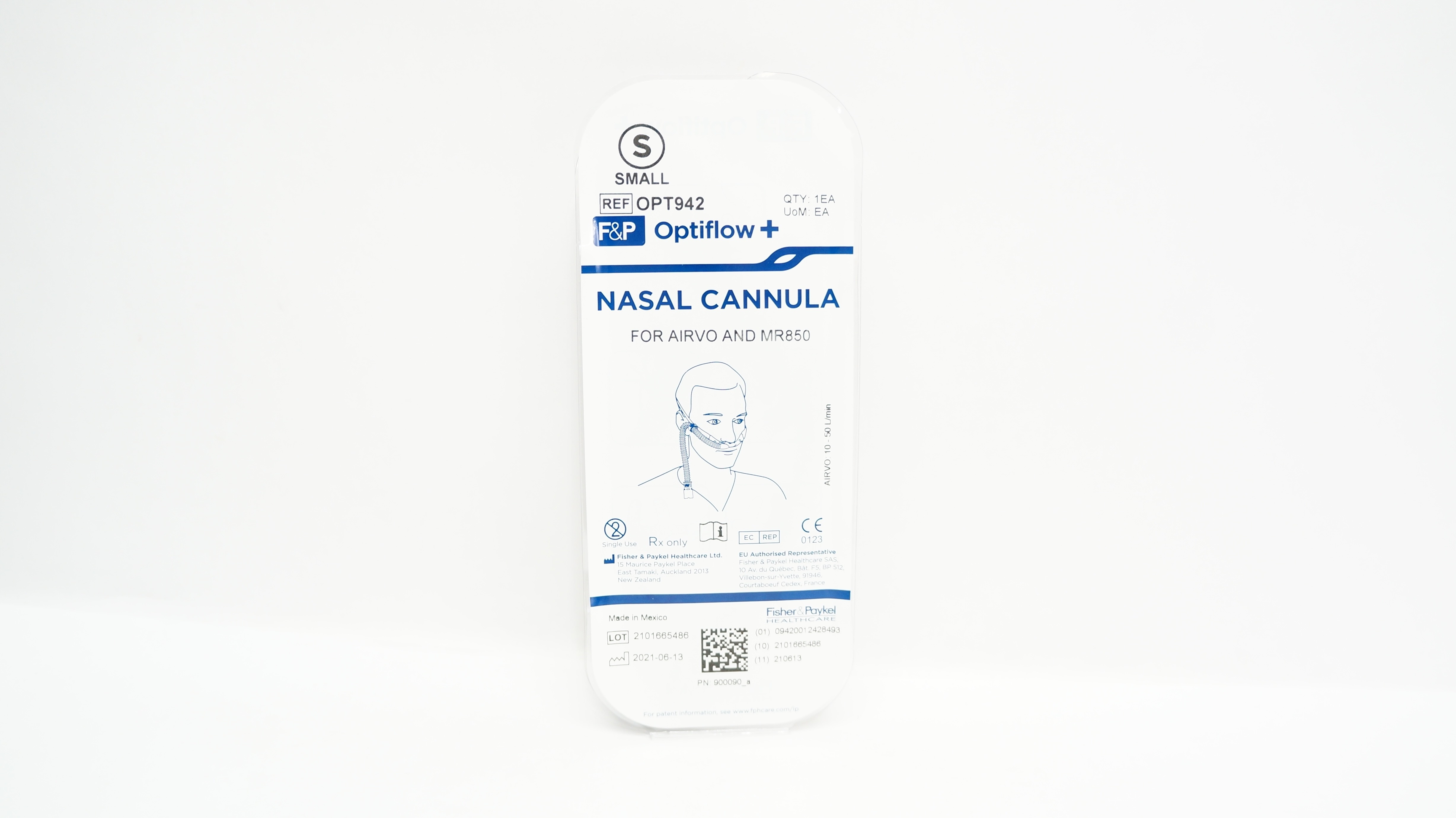 Fisher & Paykel OPT942 Optiflow+ Nasal Cannula, Small