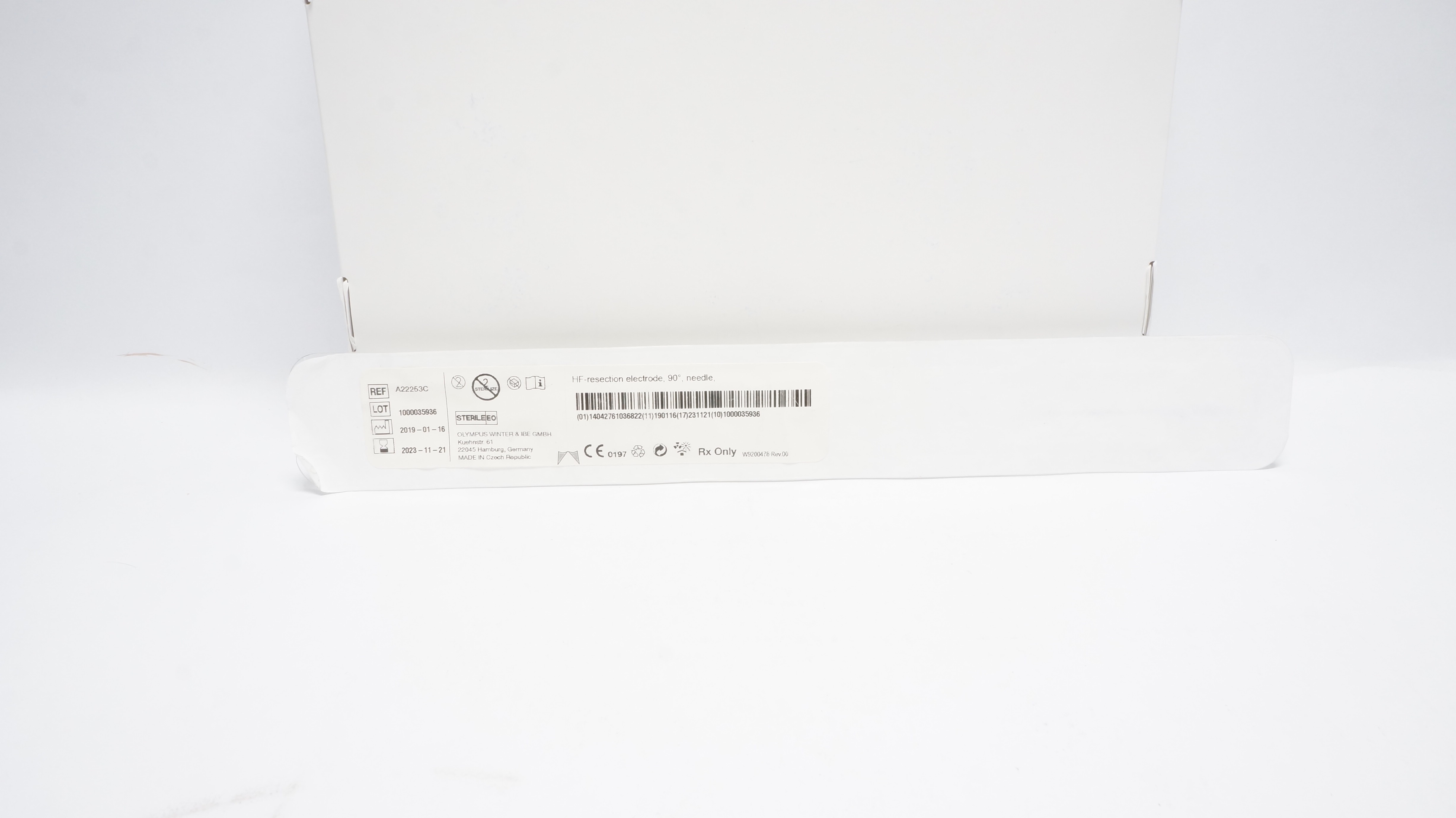 Olympus Winter A22253C HF-Resection Electrode,90°,Needle (x)