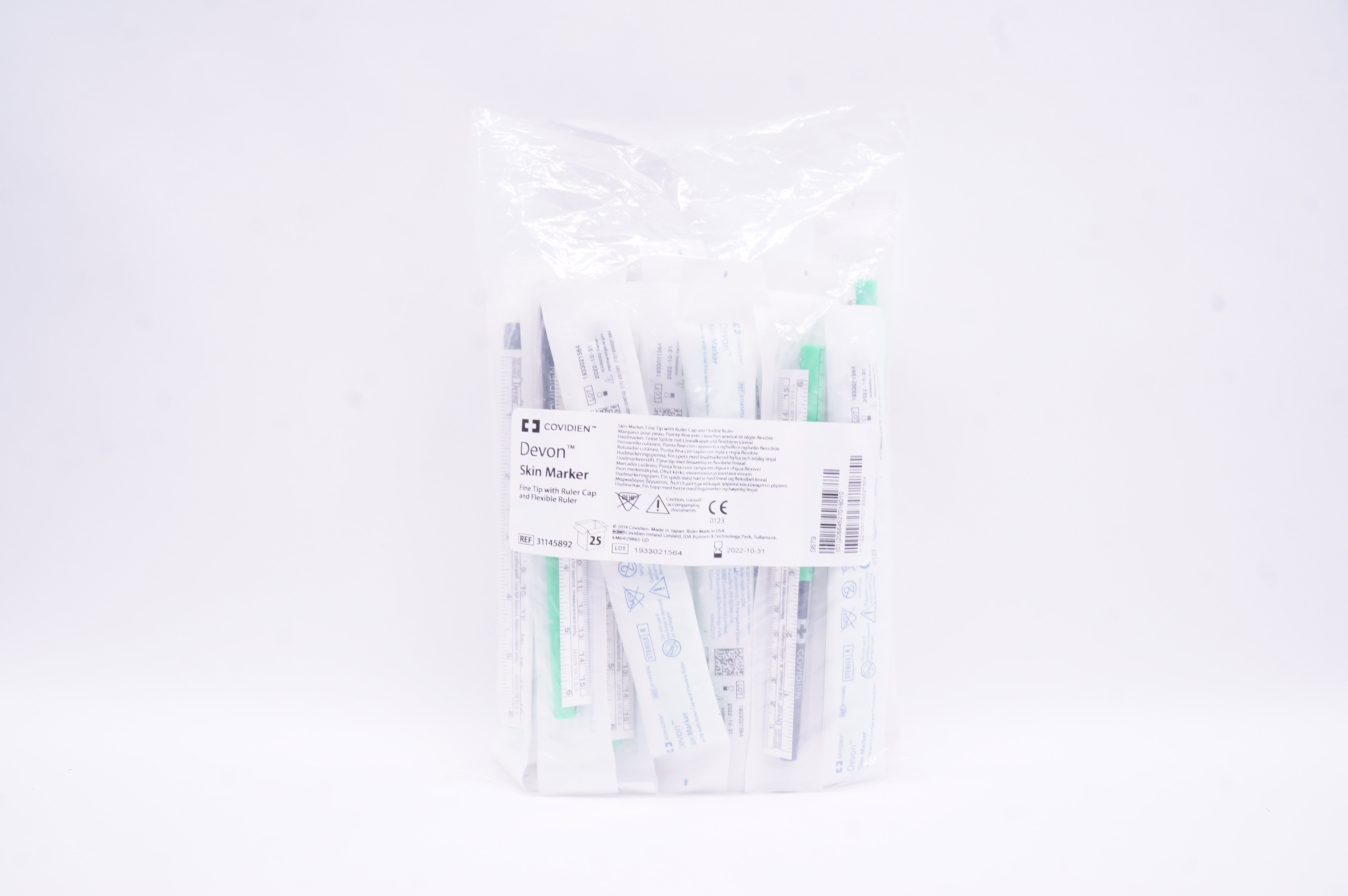 Covidien 31145892 Devon Skin Marker - Pack of 25