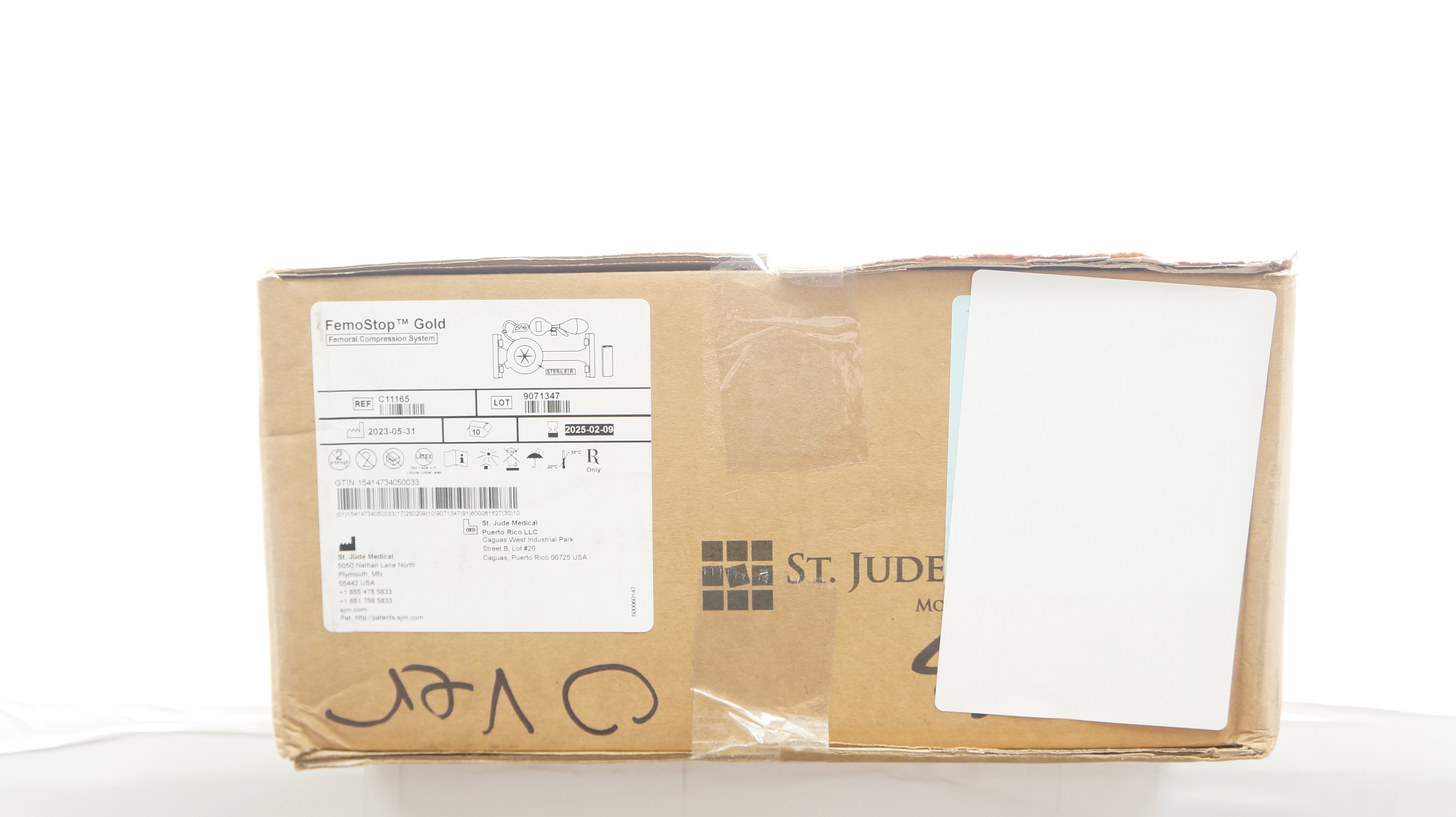 St. Jude Medical C11165 FemoStop Gold Femoral Compression