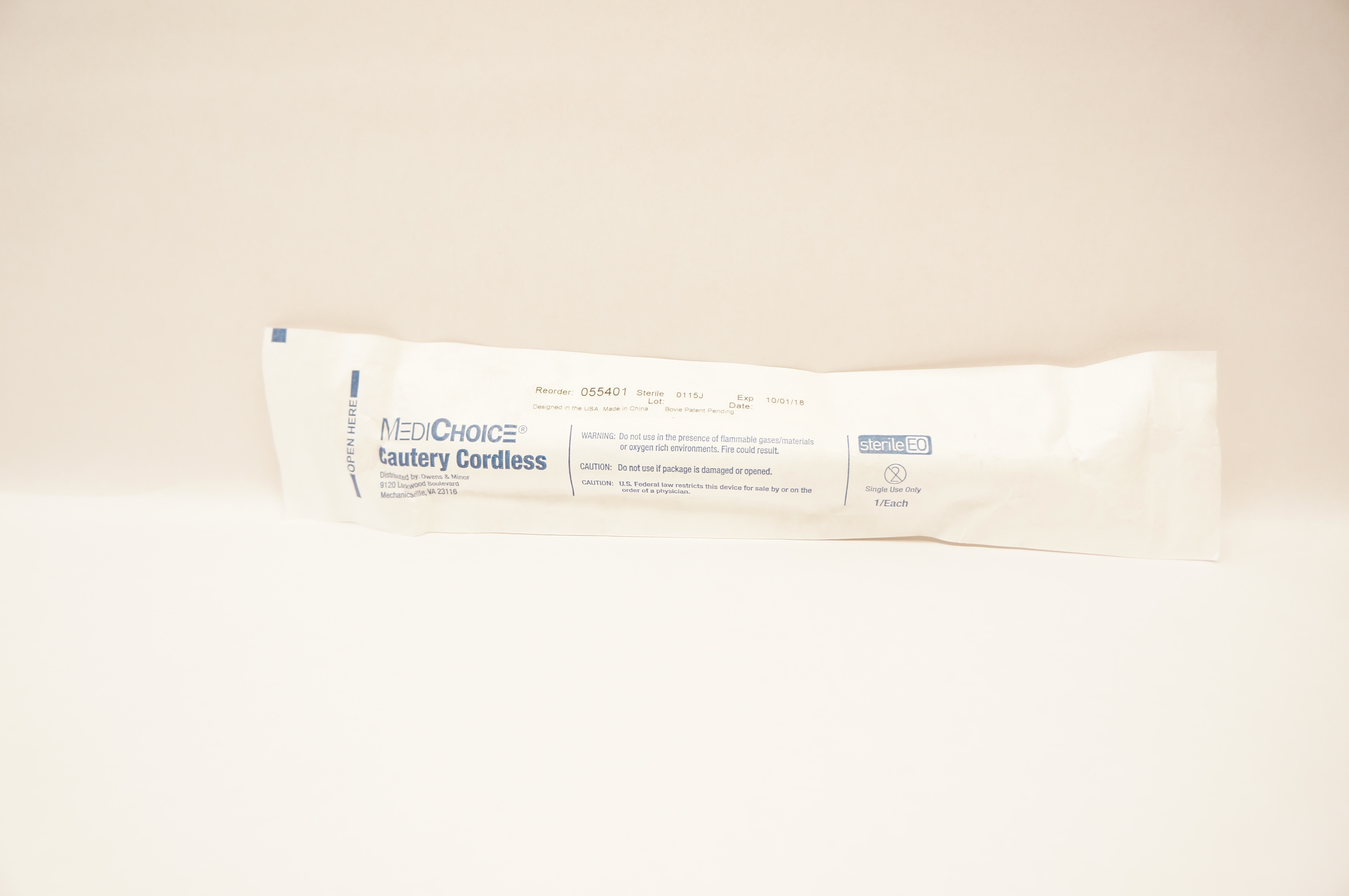 MediChoice 055401 Cautery Cordless Hi Temp Fine Tip (x)