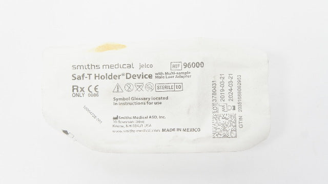 Smiths Medical 96000 Jelco Saf-T Holder Device (x)