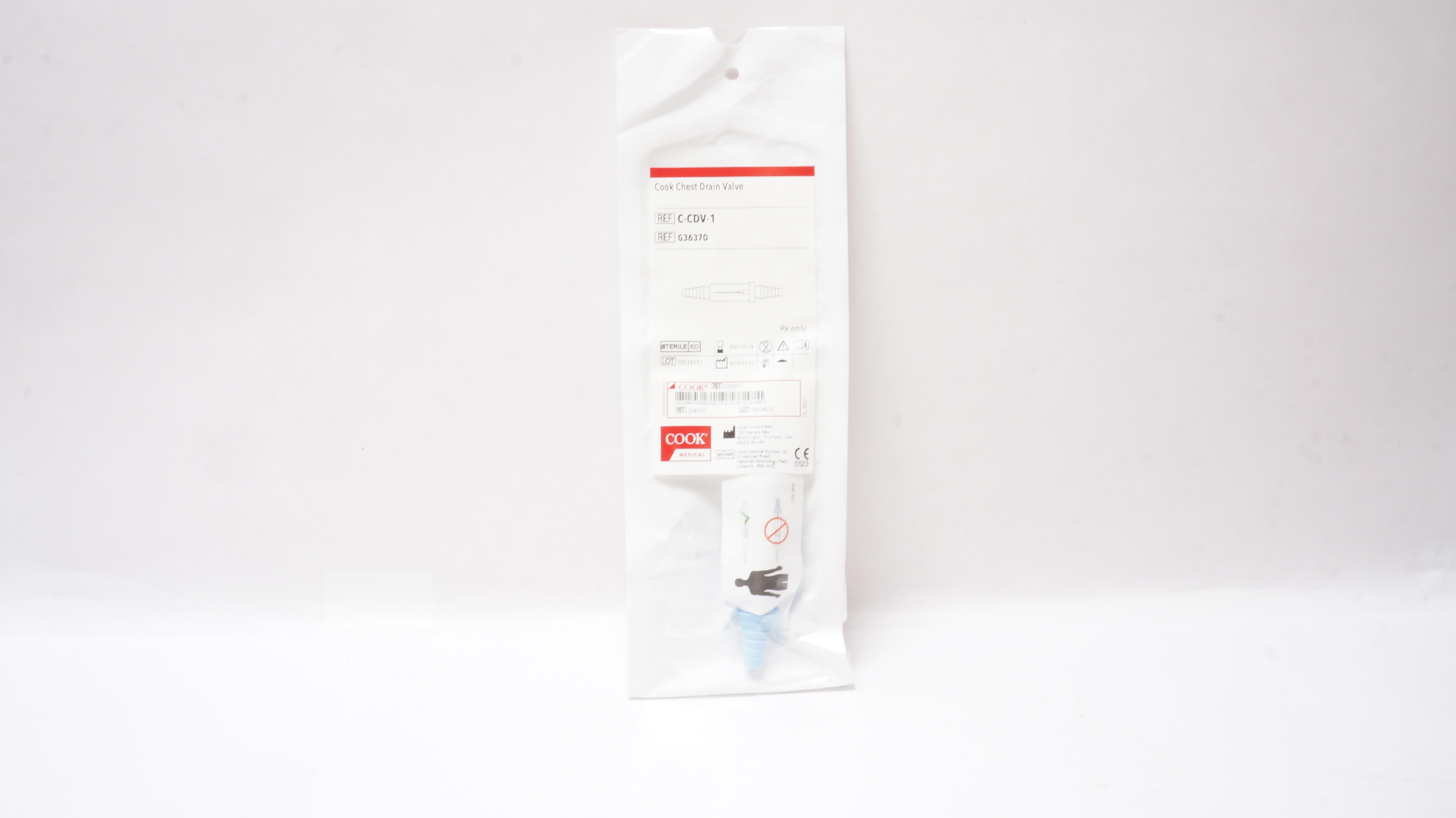 Cook Medical G36370 Cook Chest Drain Valve (x)