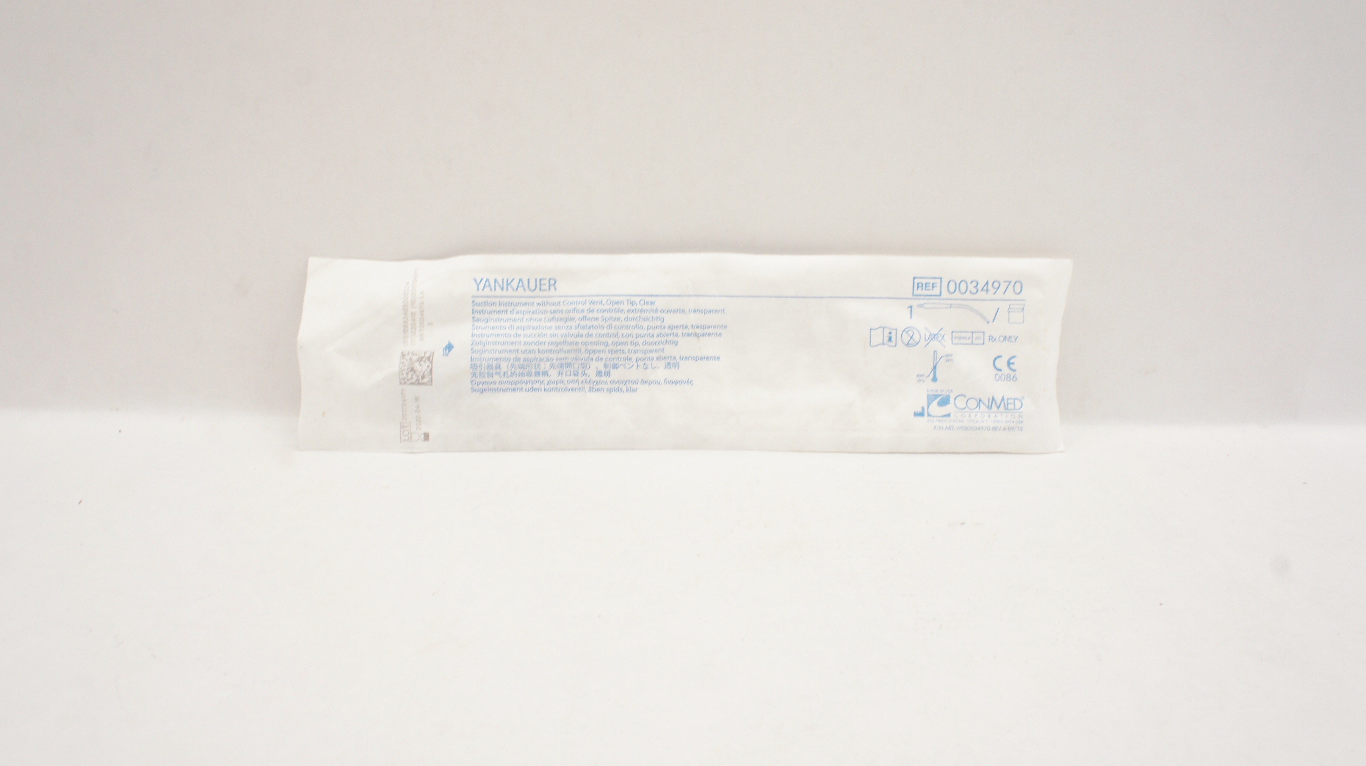 ConMed 0034970 YANKAUER Suction Istrument without Control Vent (x)