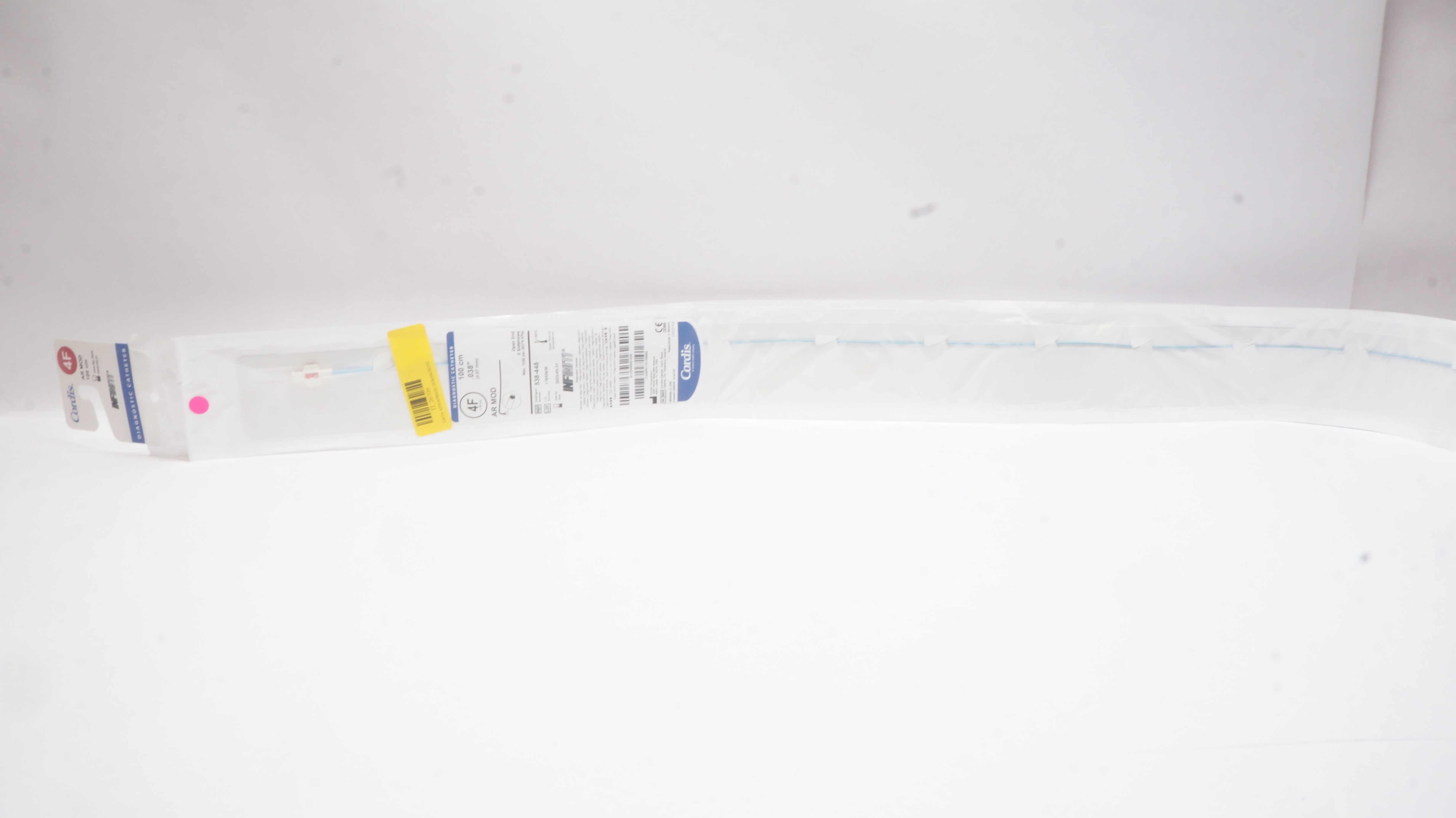 Cordis 538-448 Infiniti Diagnostic Cath. 4F AR MOD 100 cm x .038 inch (x)