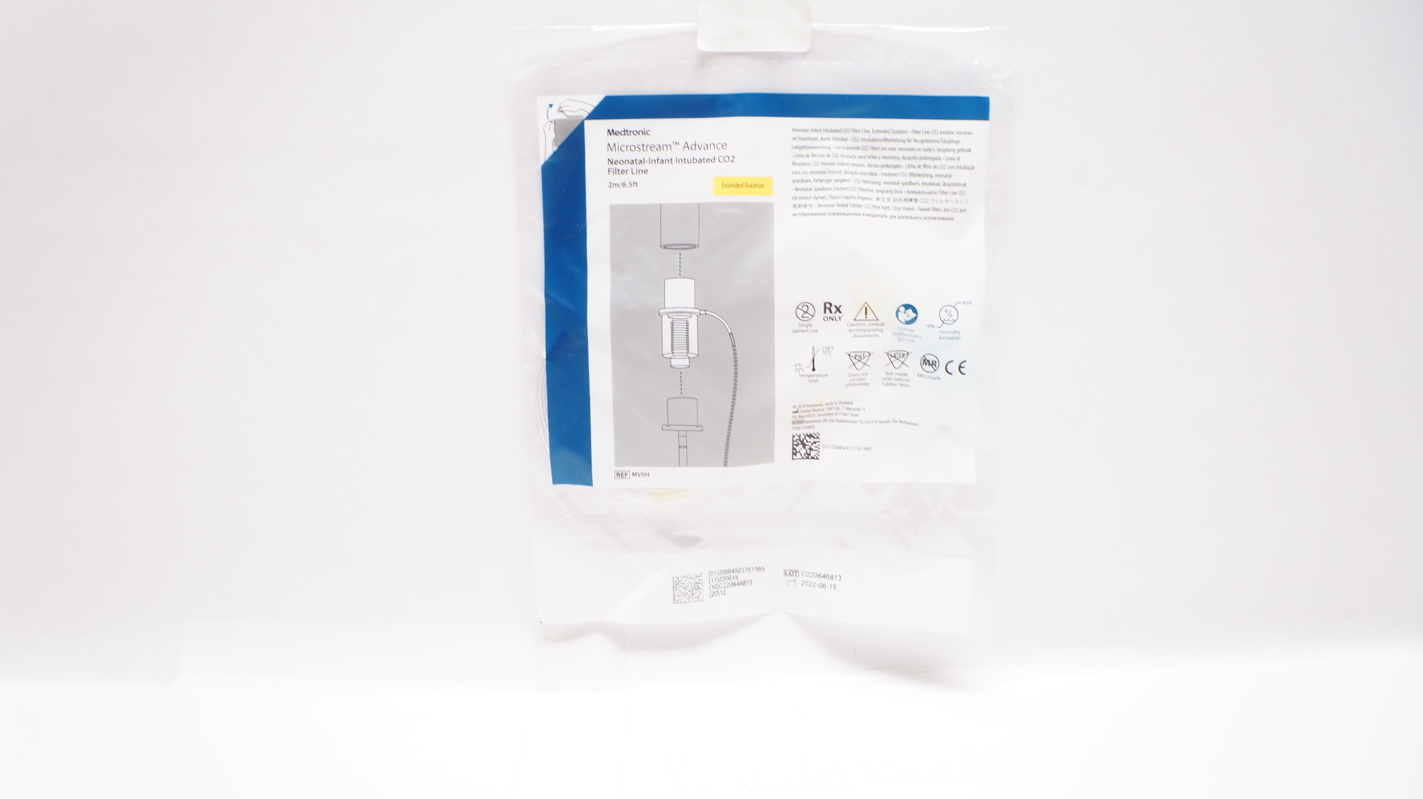 Medtronic MVIIH Microstream Advance Neonatal-Infant Intubatec CO2 ...