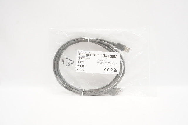 Zebra Cable Assy Universal Style 3 USB 7Ft Shielded Mod Plug