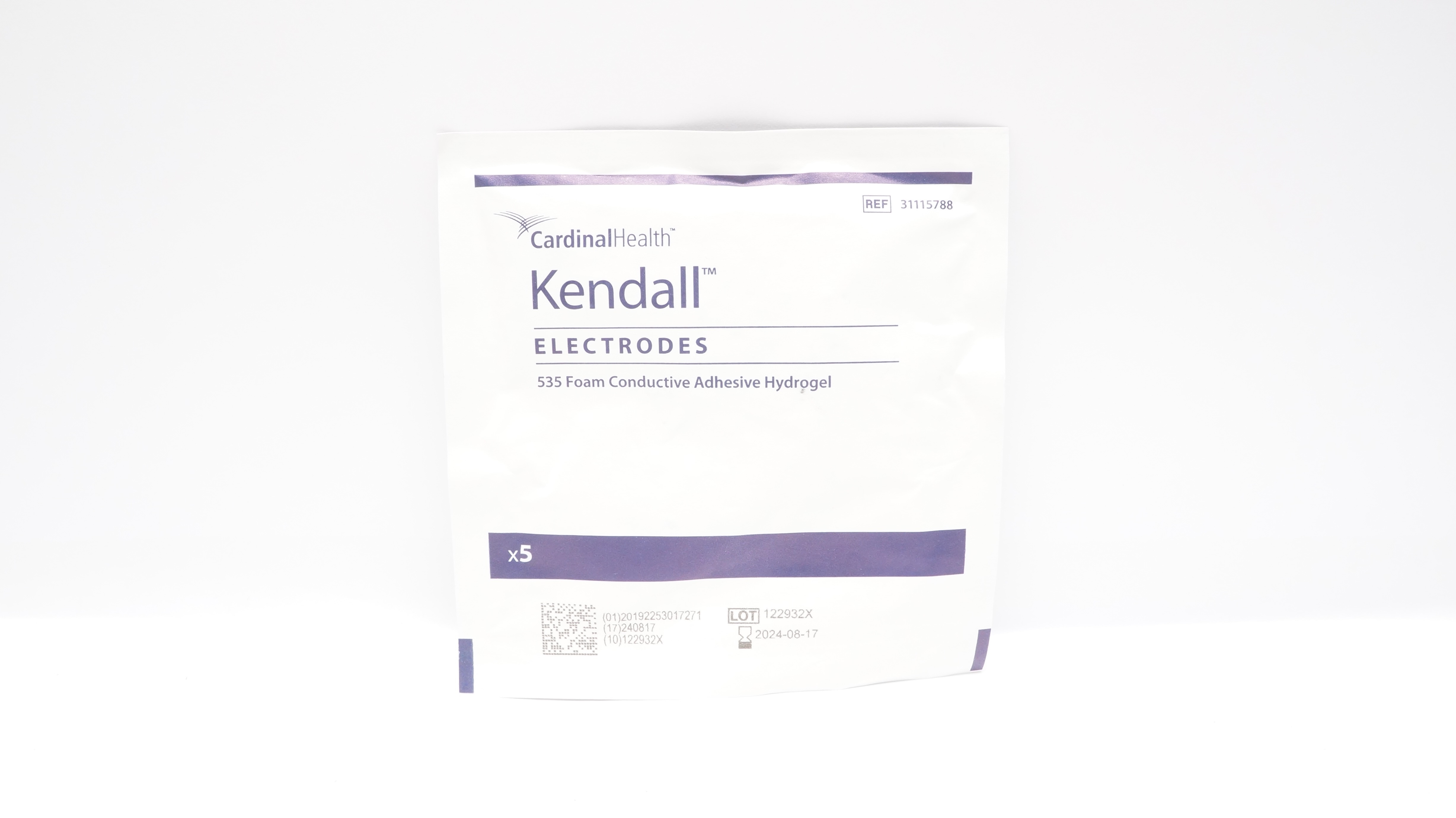 Cardinal Health 31115788 Kendall 535 Foam Conductive Electrodes (x) - Pack of 5