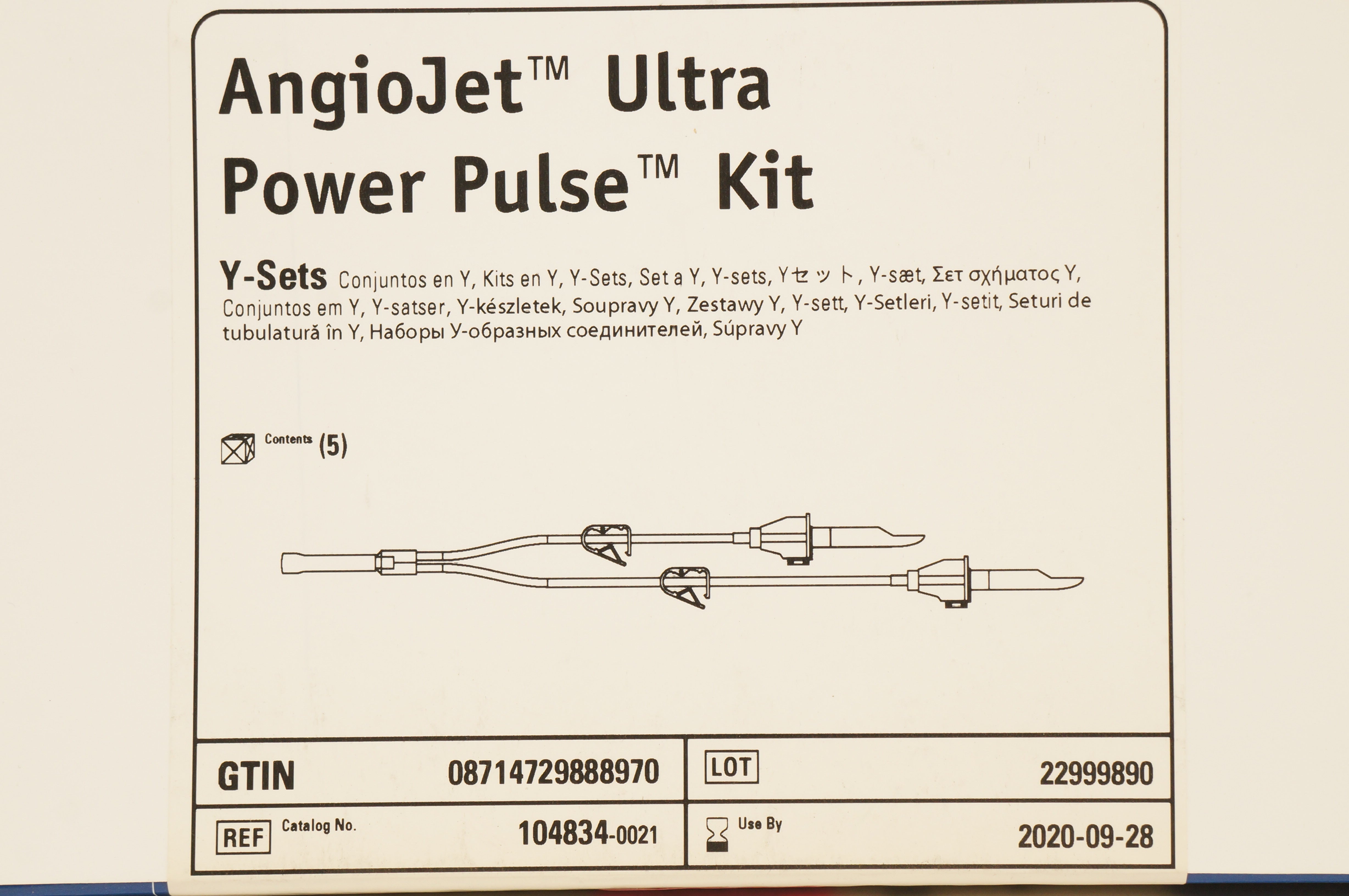 ◆ゆっち◆ Boston Scientific 104834 AngioJet Ultra Power Pulse Kit