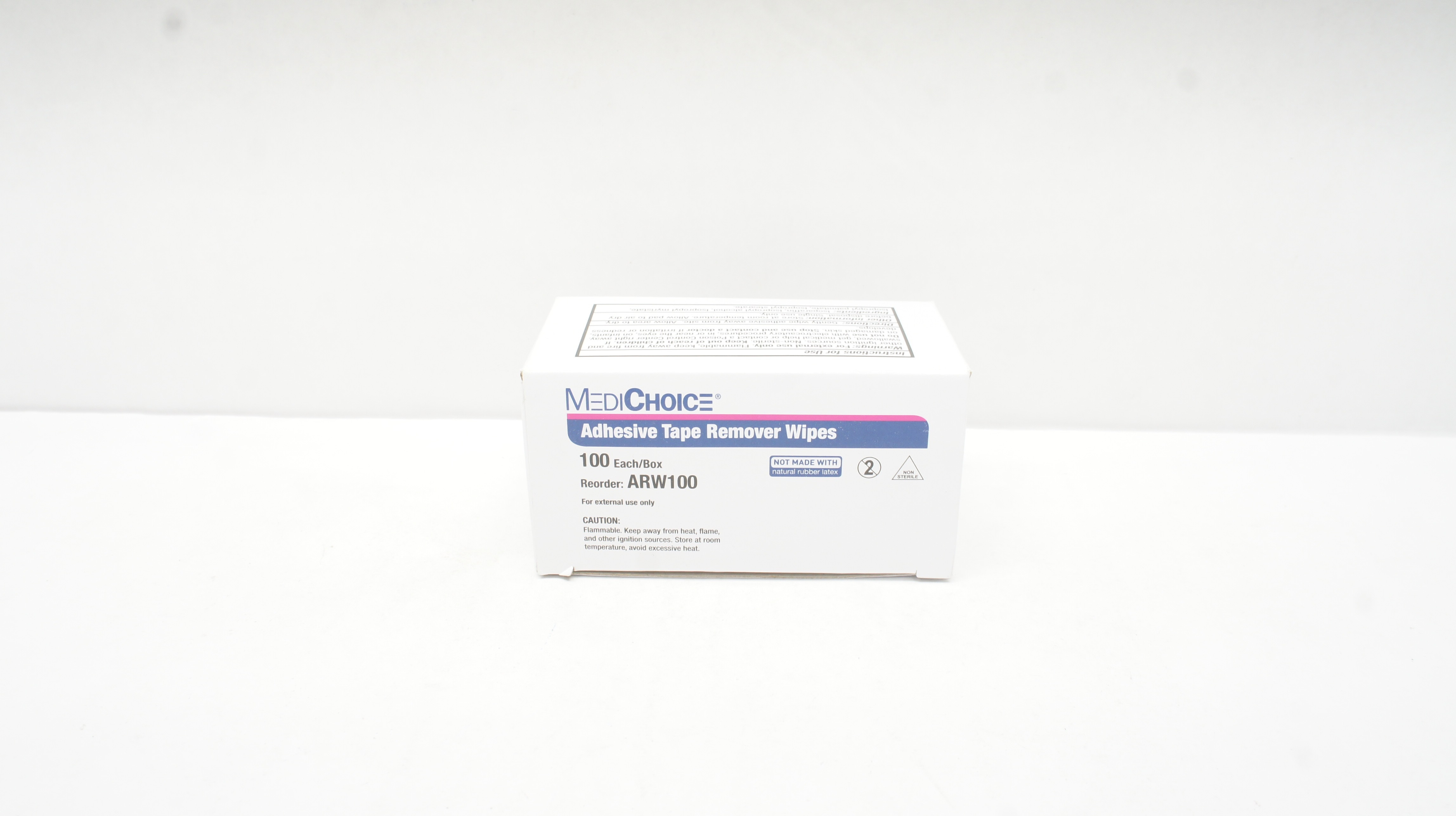 MediChoice ARW100 Adhesive Tape Remover Wipes - Box of 100