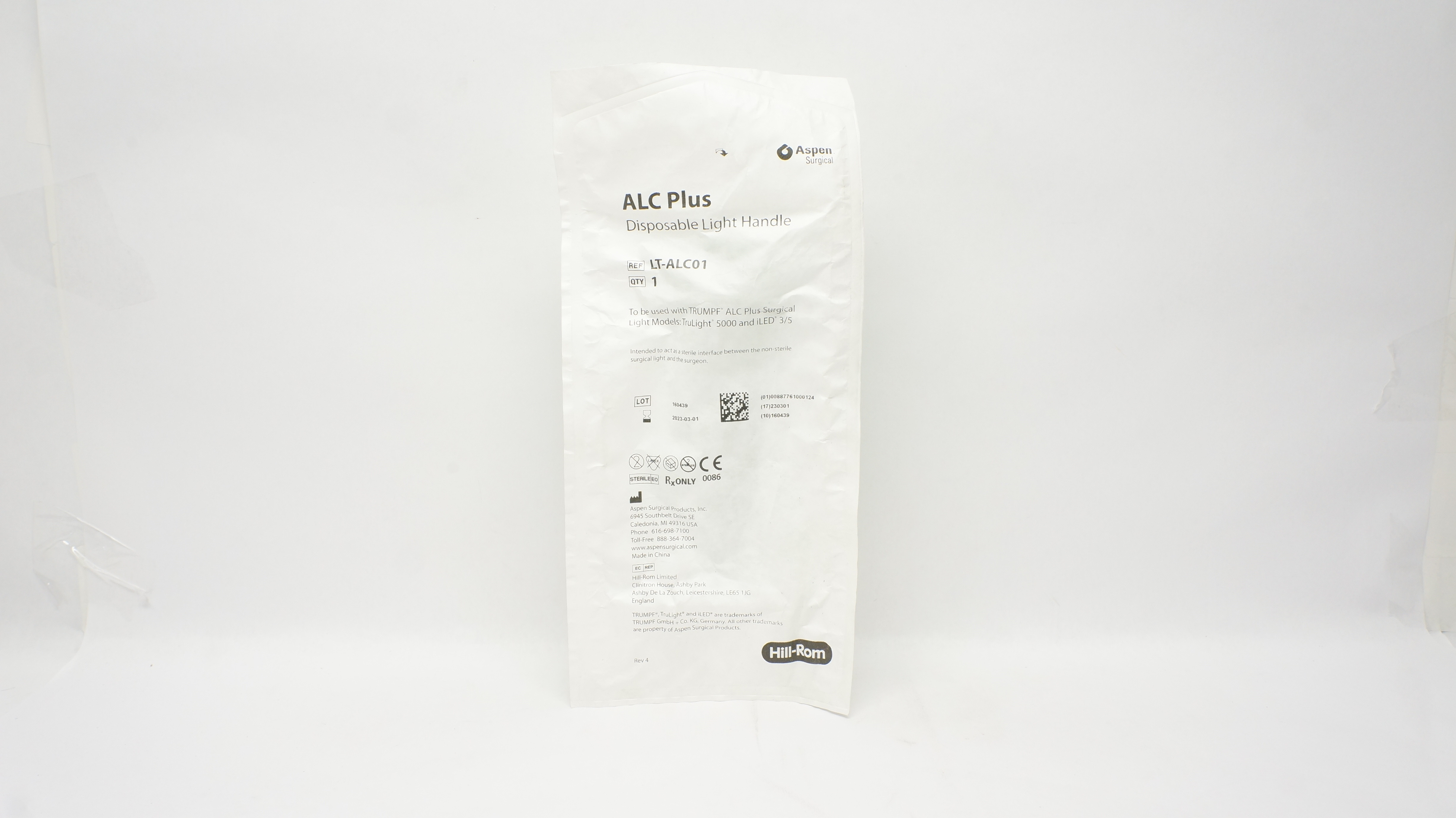 Aspen Surgical LT-ALC01 ALC Plus Disposable Light Handle