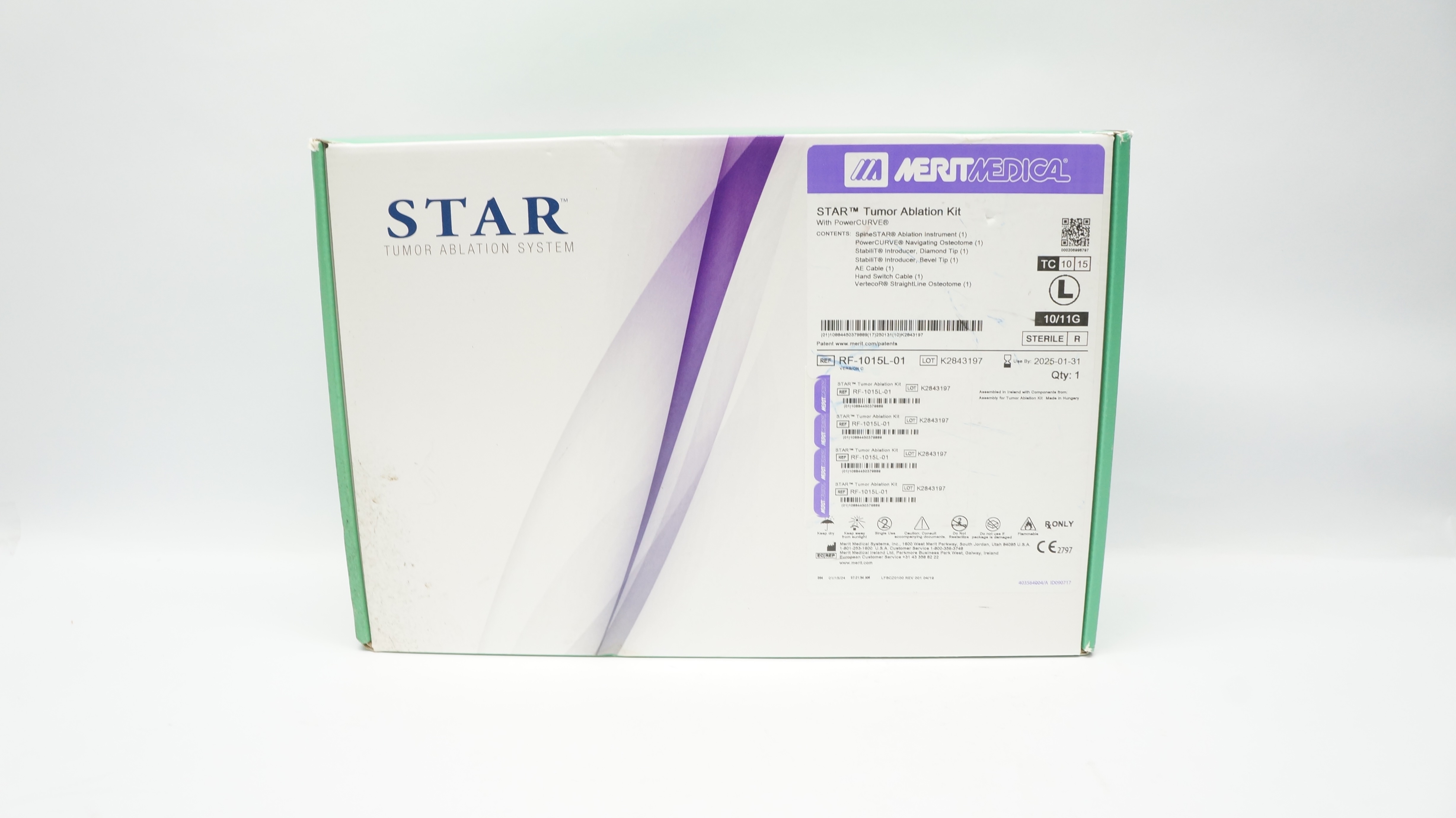 Merit Medical RF-1015L-01Star Tumor Ablation Kit 10/11G (x)