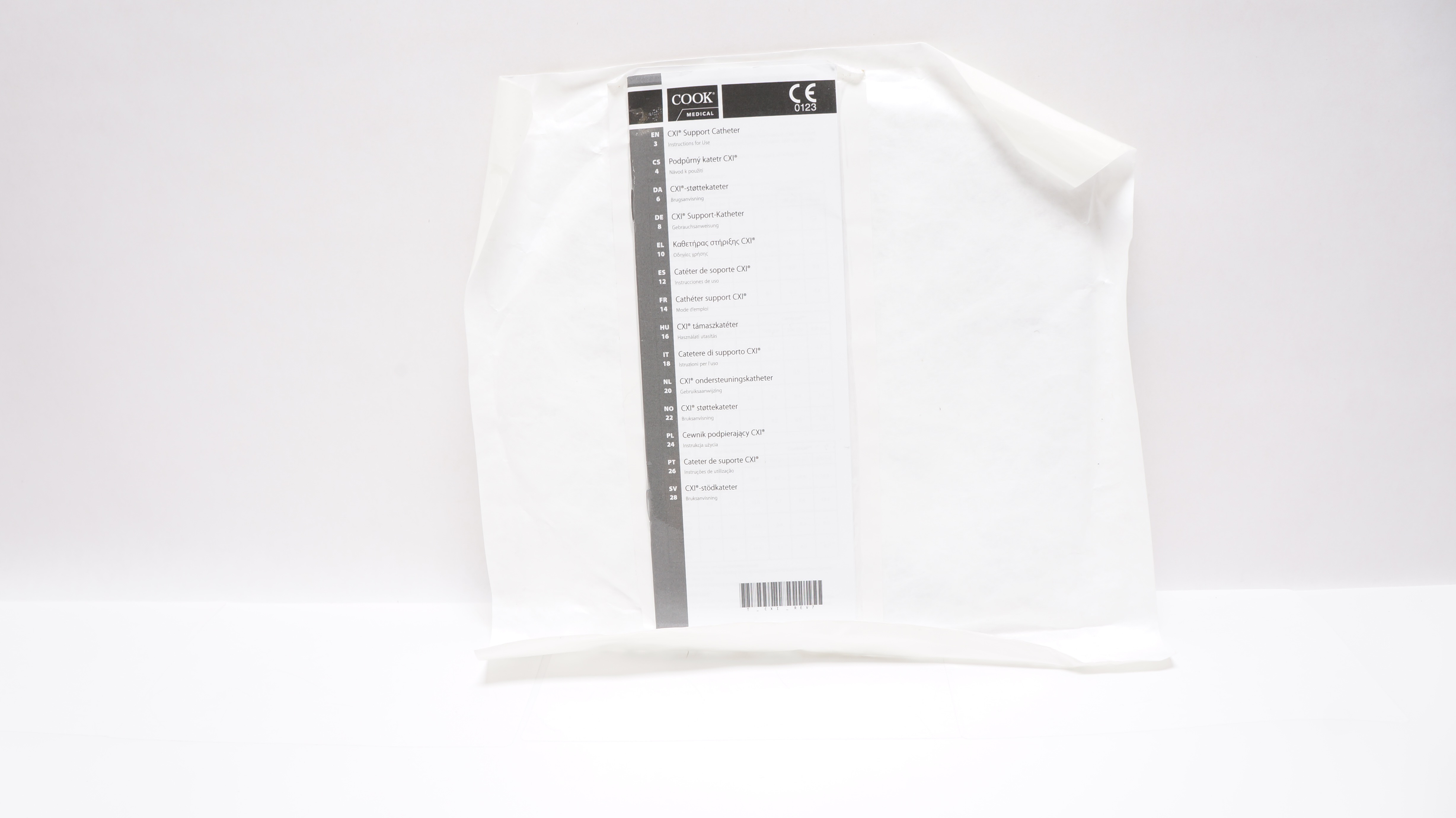 Cook Medical G56552 CXI Support Cath. 2.6Fr x .018inch x 150cm