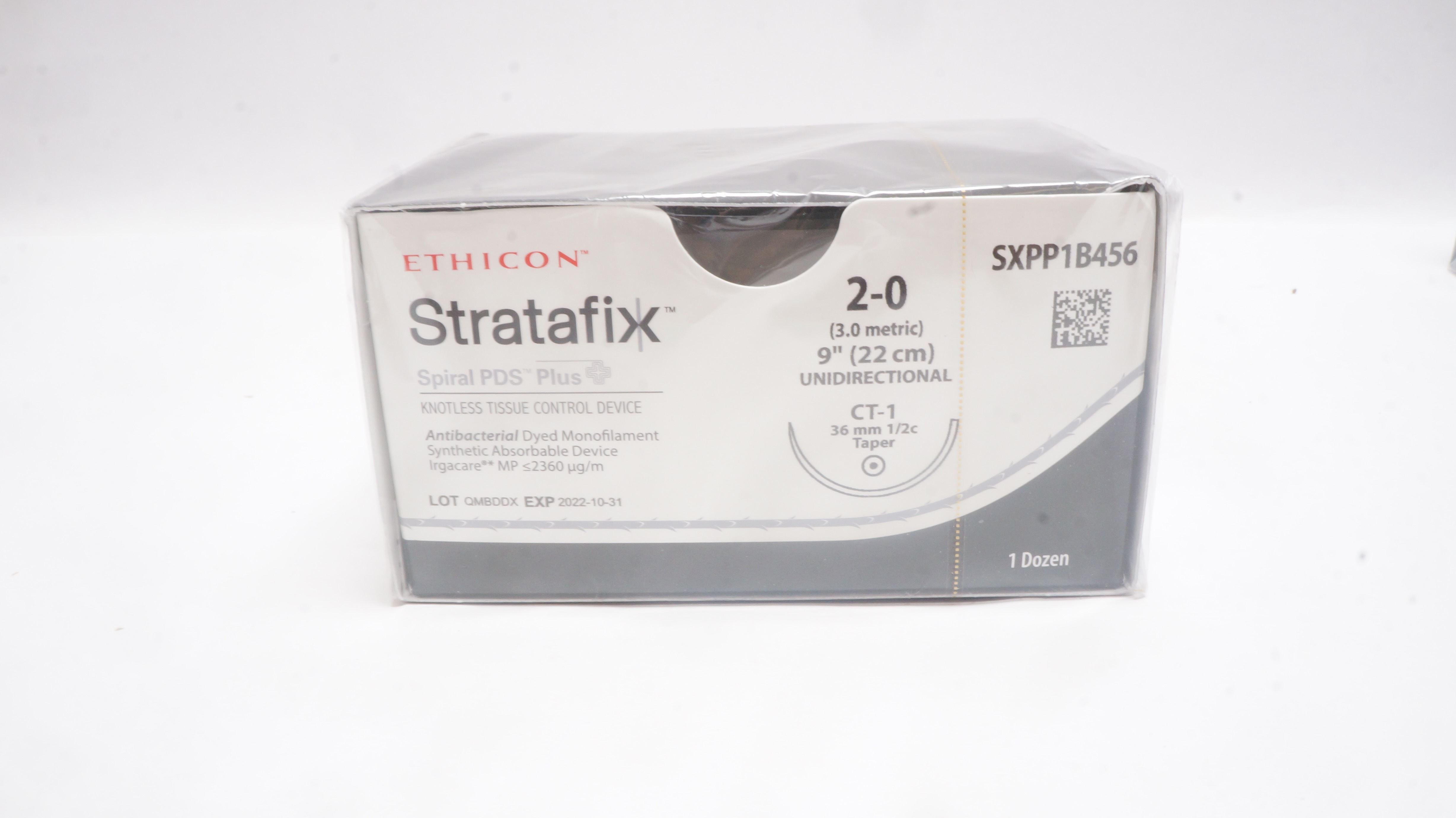 Ethicon SXPP1B456 2-0 STRATAFIX , CT-1, 36mm 1/2c Taper,  9inch (x) - Box of 12
