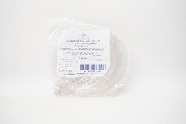 Medline HCS4524SU Disposable Adult Comfort Soft Plus Nasal Cannula 14ft