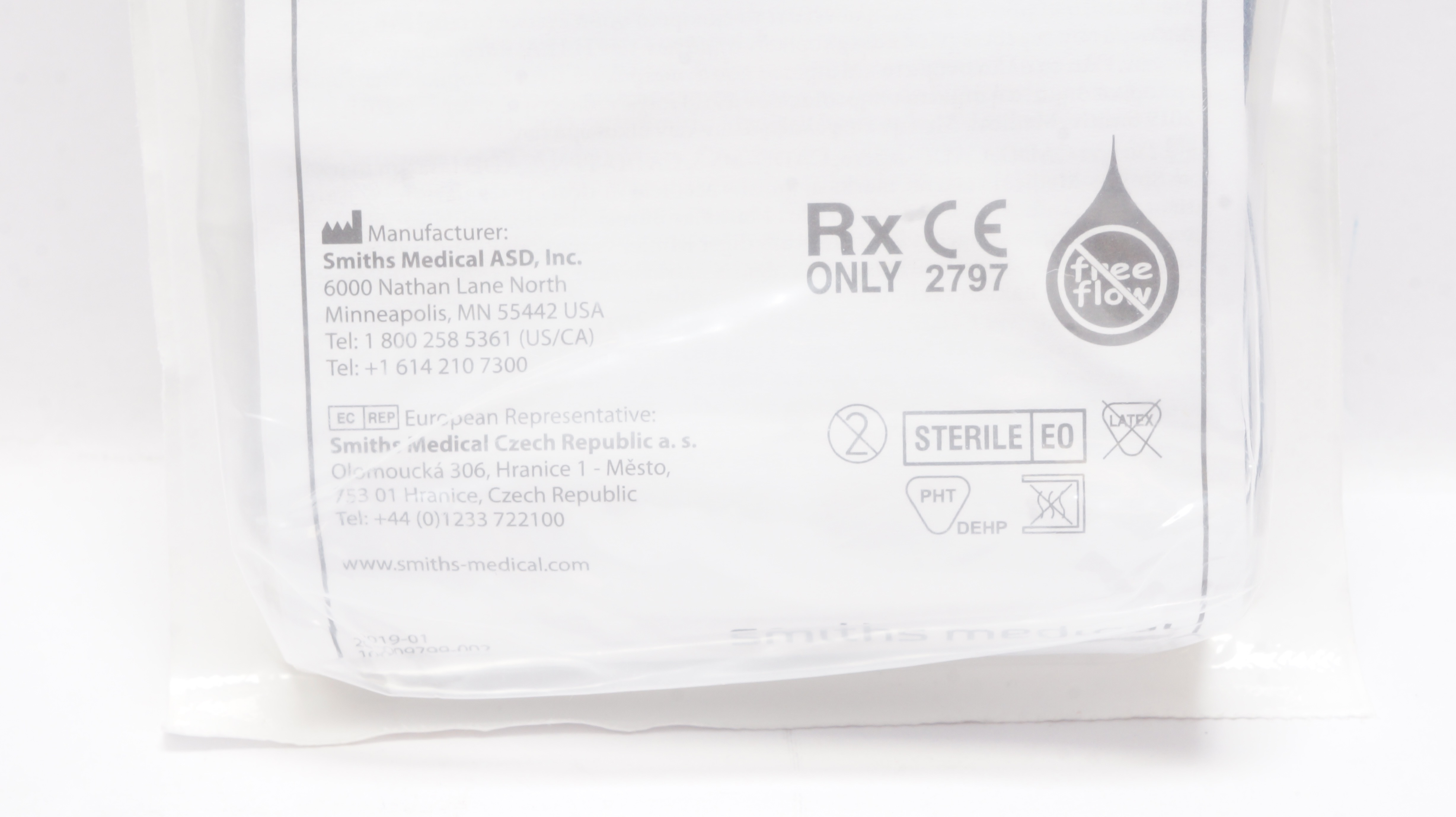 Ad de Vidar デモテープ Smiths Medical 21-7302-24 CADD Medication Cassette Reservoir 100ml