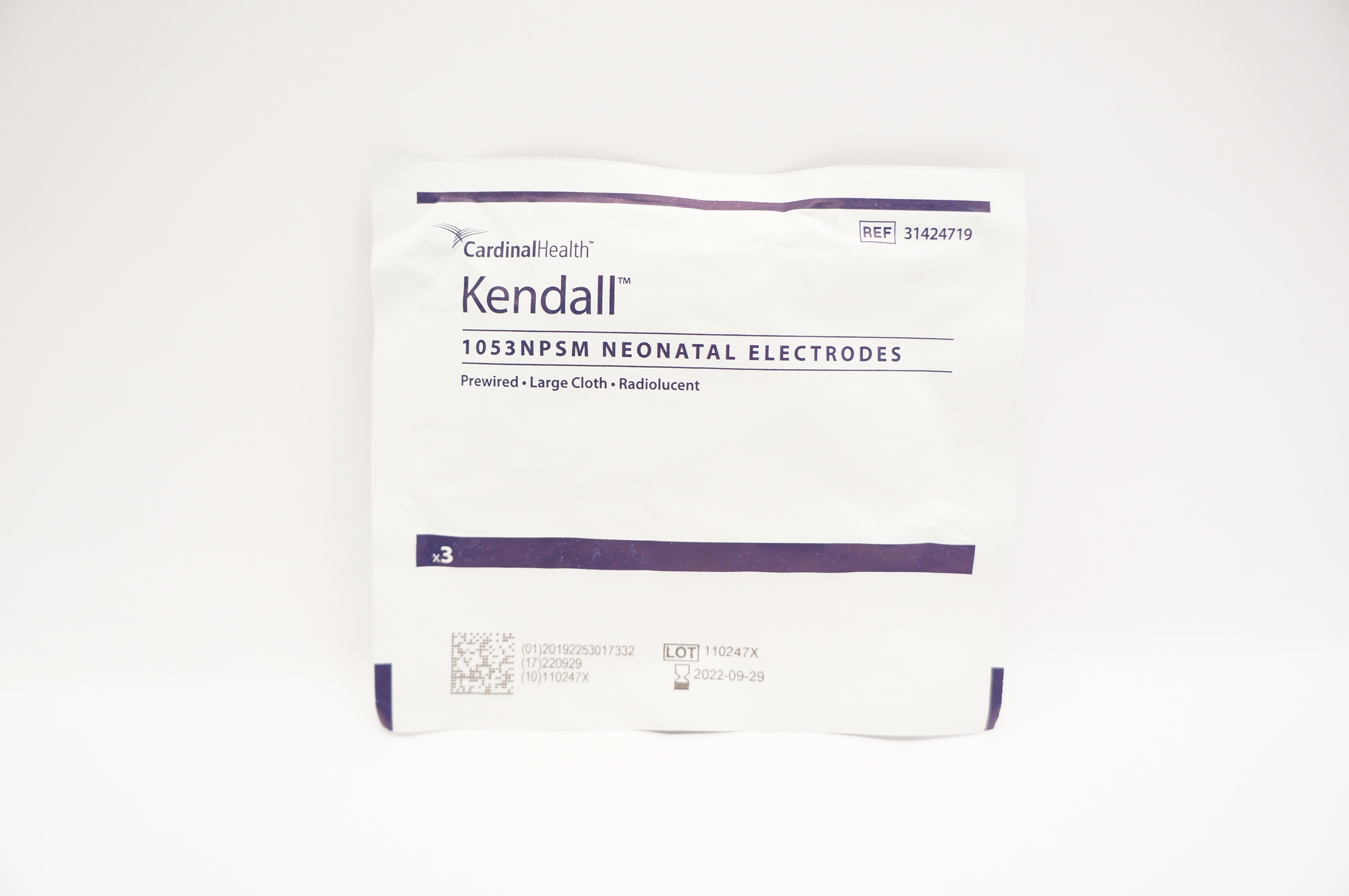 Cardinal Health 31424719 Kendall 1053NPSM Neonatal Electrodes (x