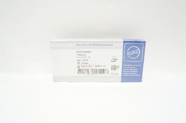Heinz Kurz 1004930 Connecter Titanium, Size FL 0.5mm (x)