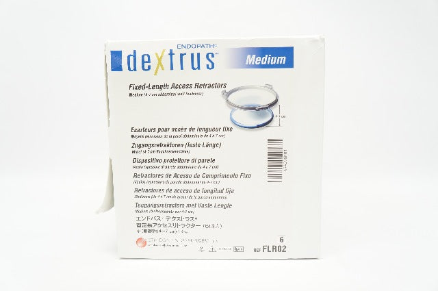Ethicon FLR02 Endopath Dextrus Fixed-Length Access Retractor Medium-Box of 6 (x)