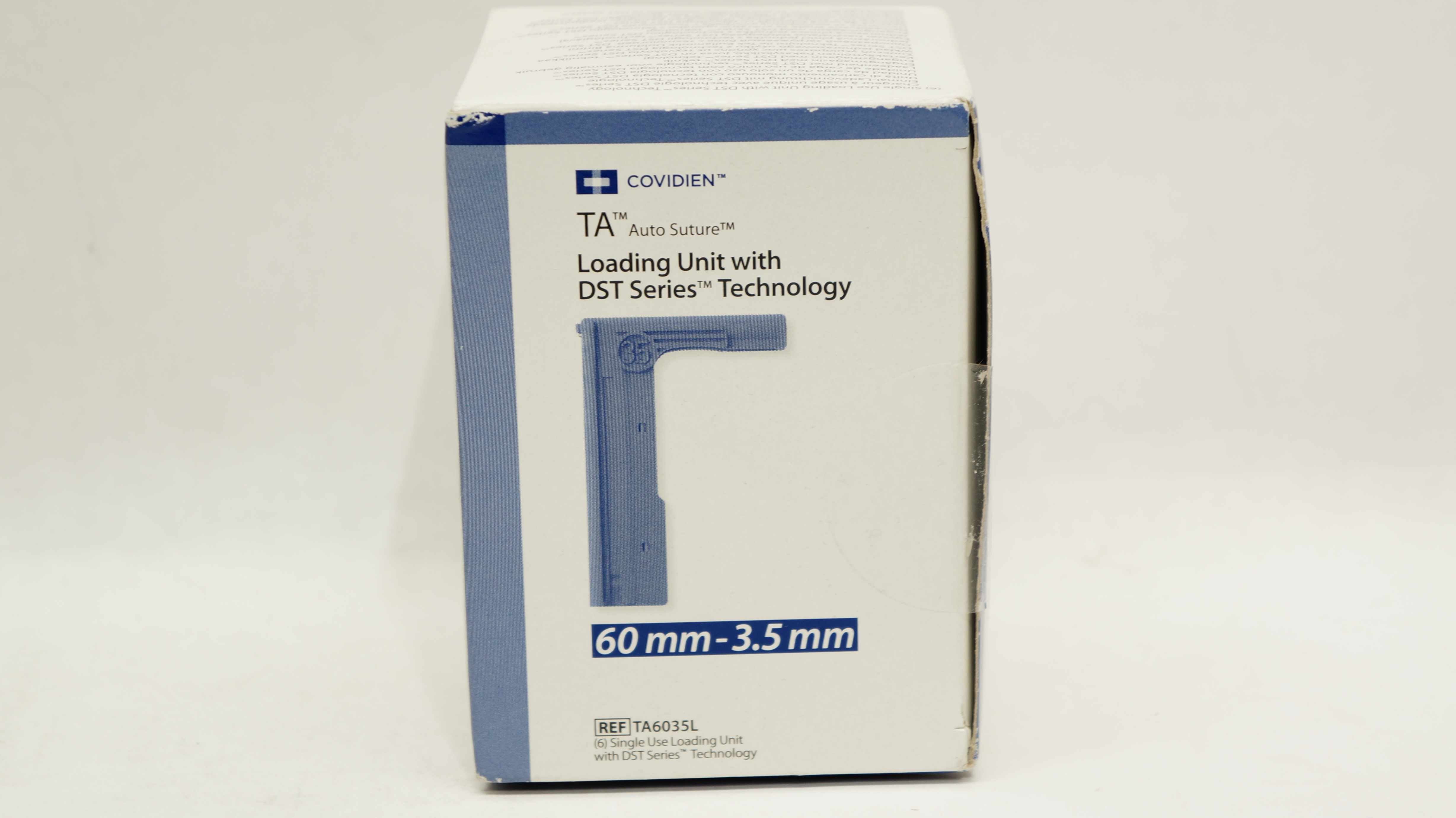 Covidien TA6035L TA Autosuture Loading Unit 60mm x 3.5mm - Box of 6