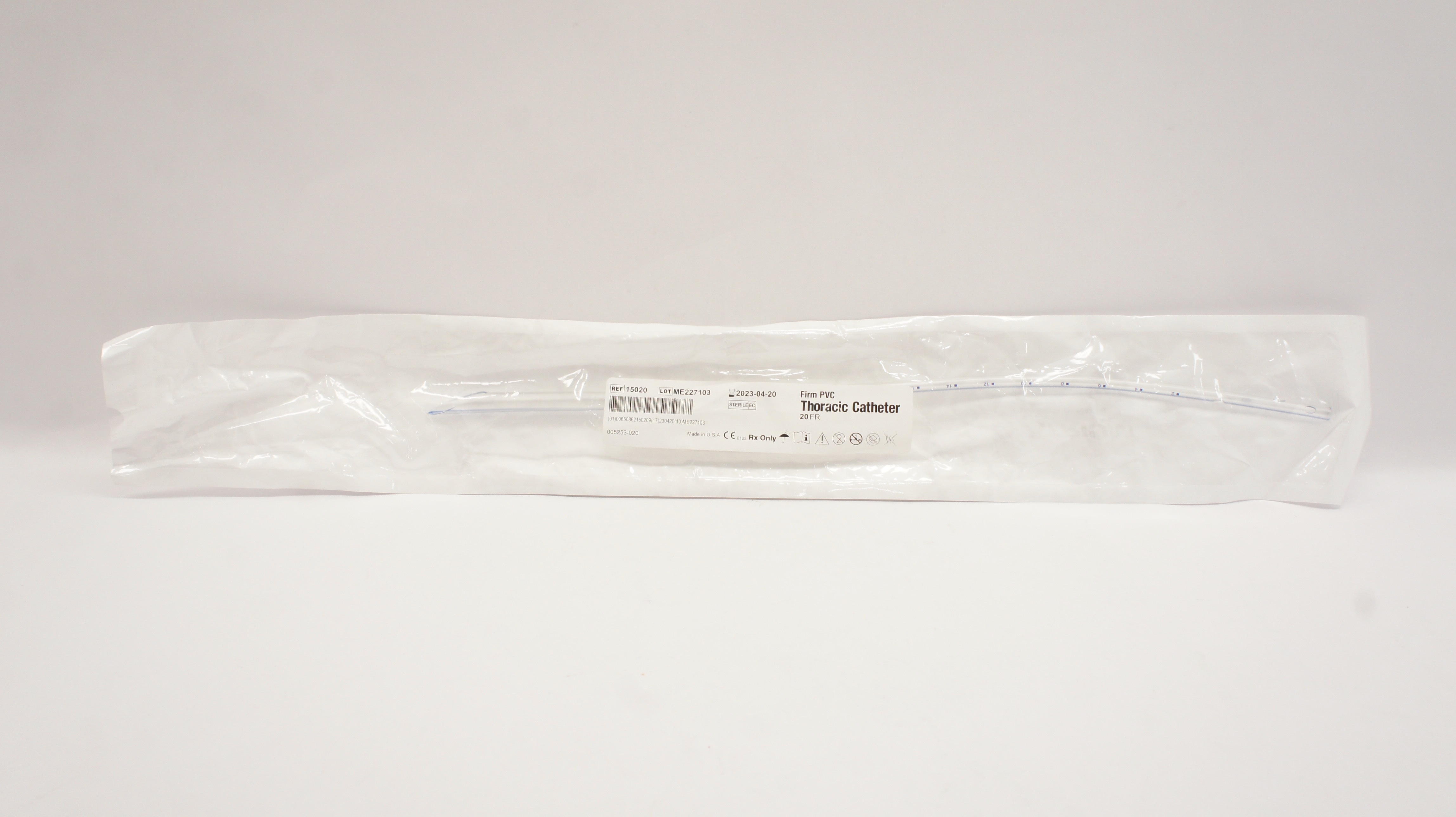 Atrium 15020 Firm PVC Thoracic Cath. 20Fr (x)