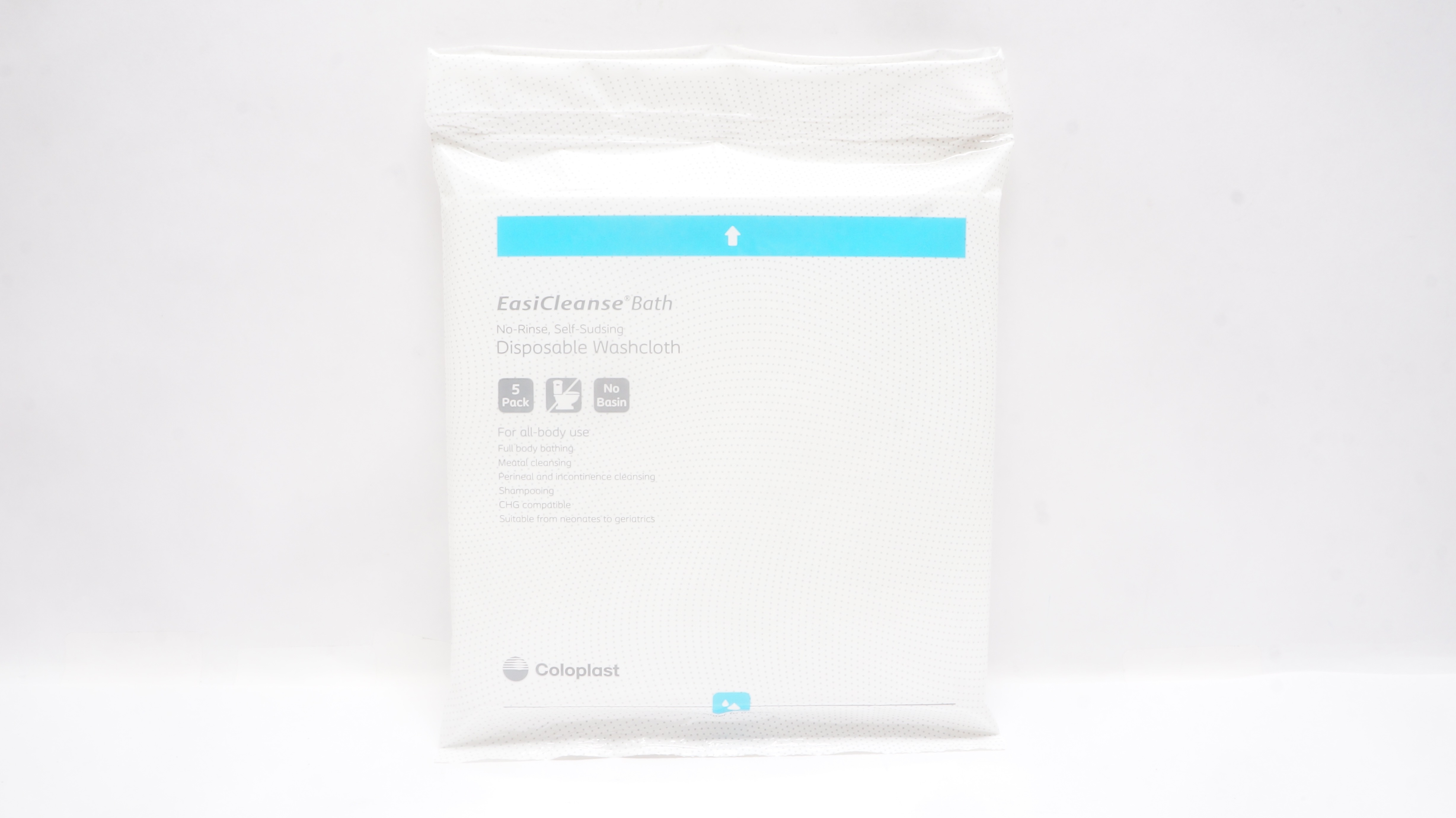 Coloplast 7056 EasiCleanse Bath Disposable Washcloth (x) - Pack of 5