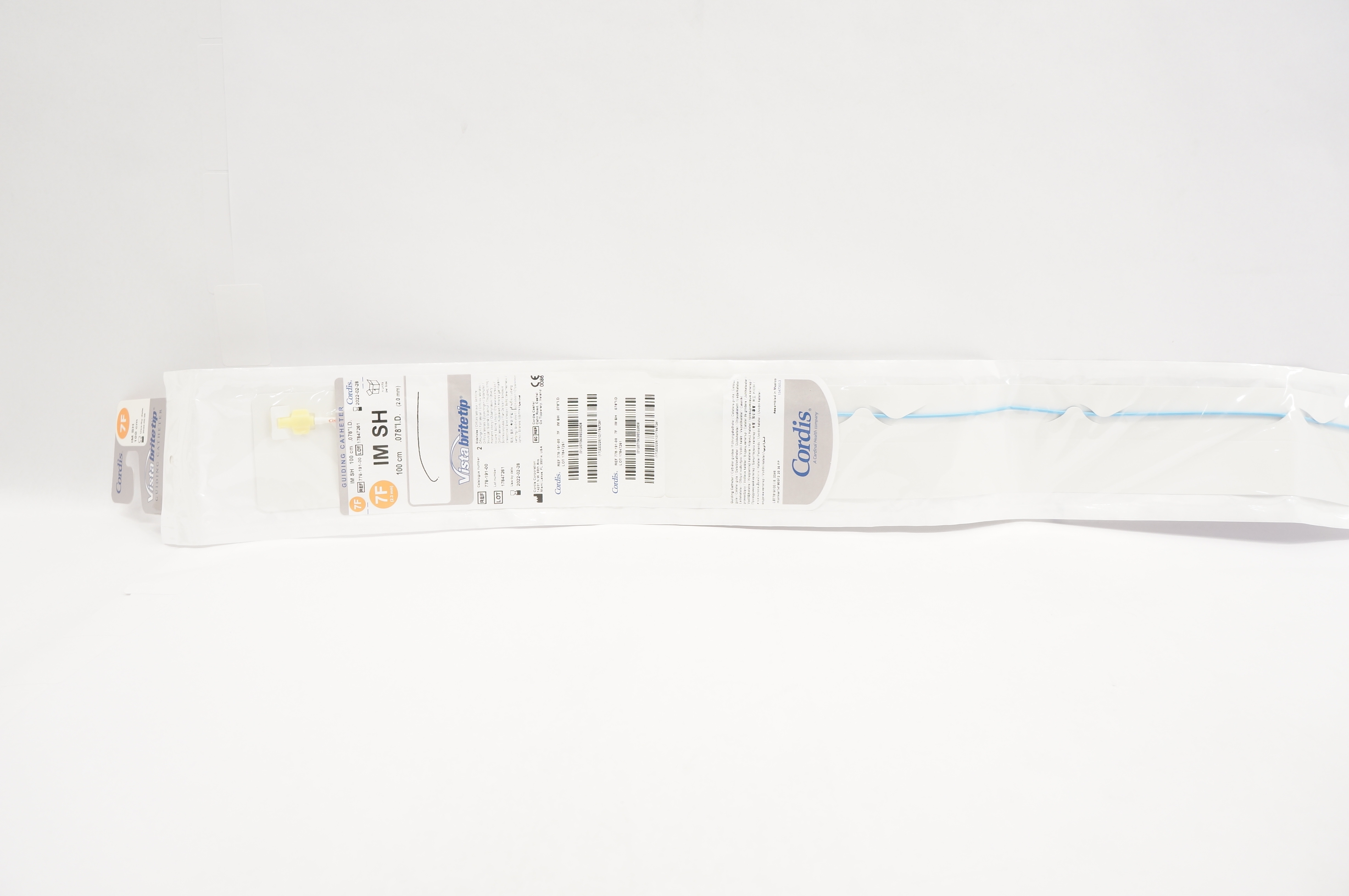 Cordis 778-191-00 Guiding Cath. IM SH 7F x 100cm x .078inch (x)